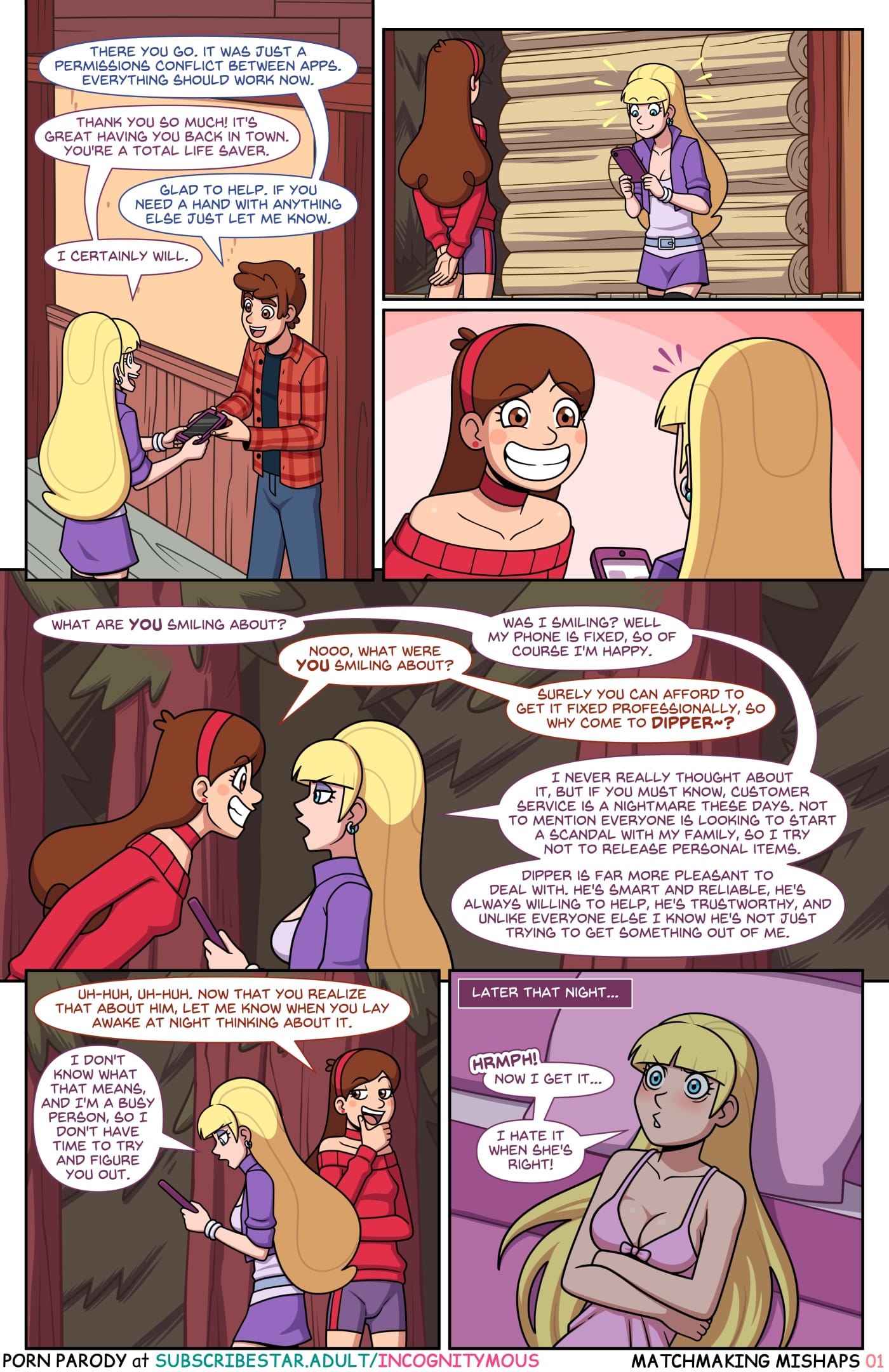 Matchmaking Mishaps page 1