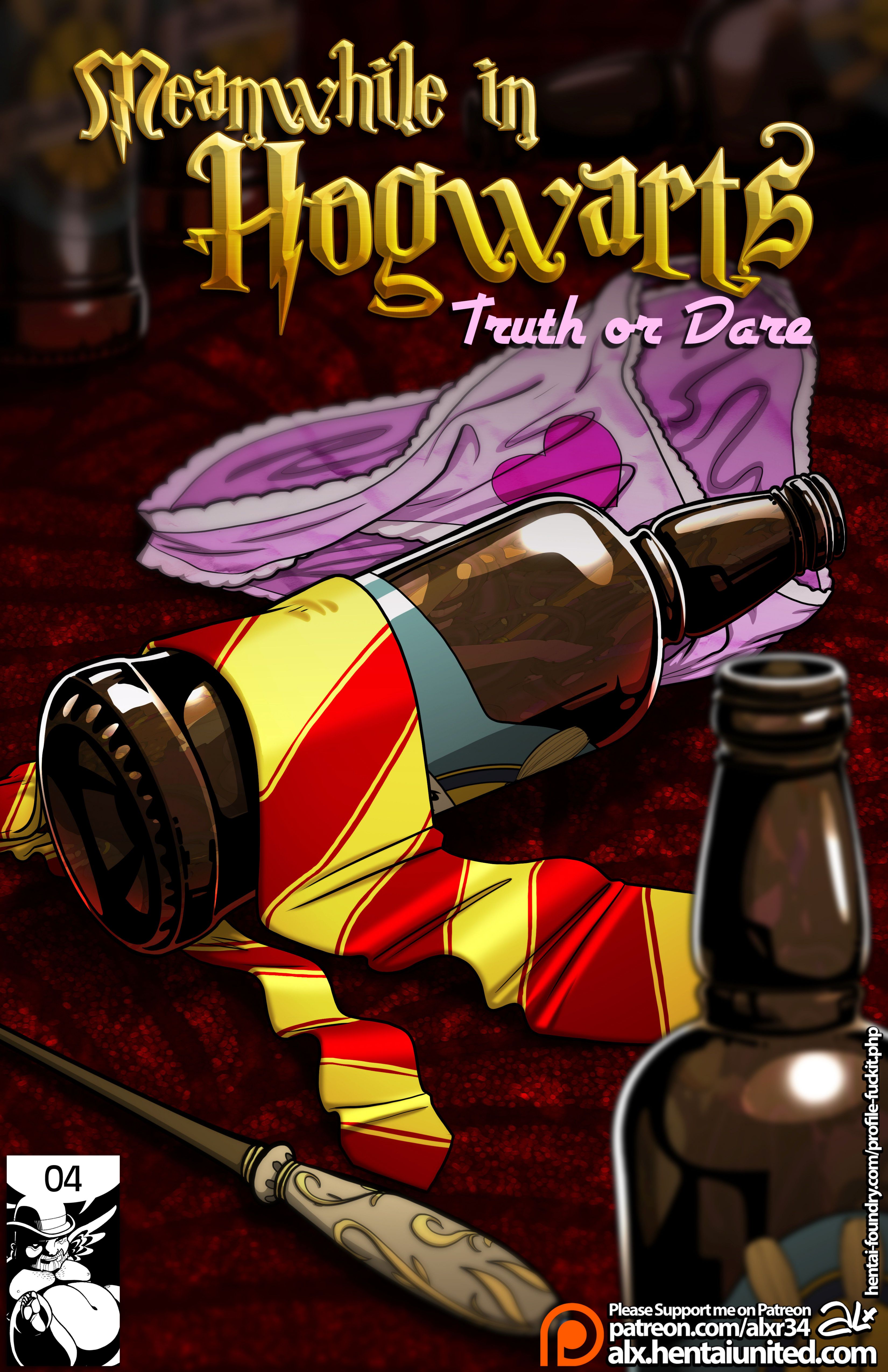 Meanwhile In Hogwarts – Truth Or Dare page 1