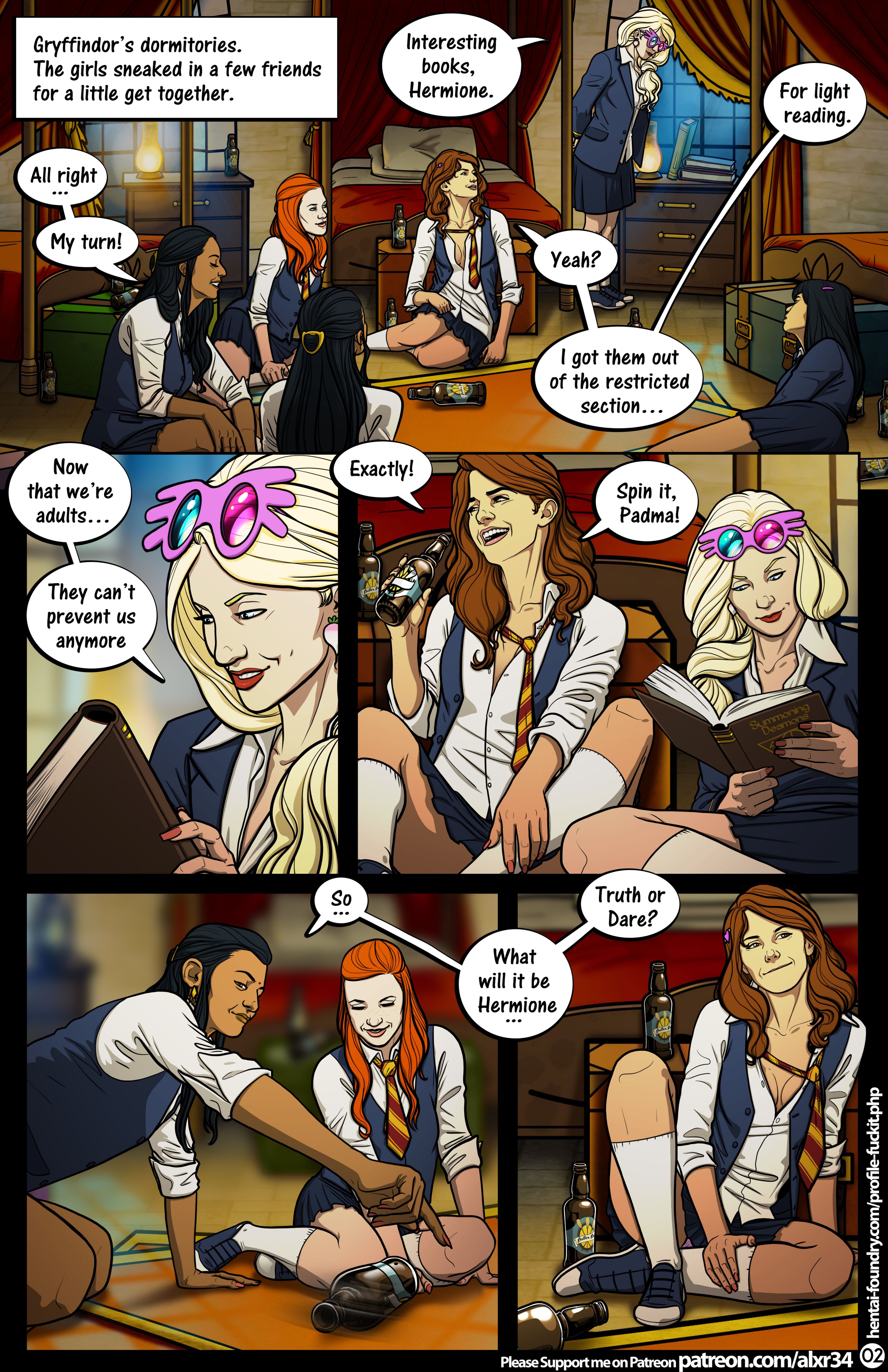 Meanwhile In Hogwarts – Truth Or Dare page 4