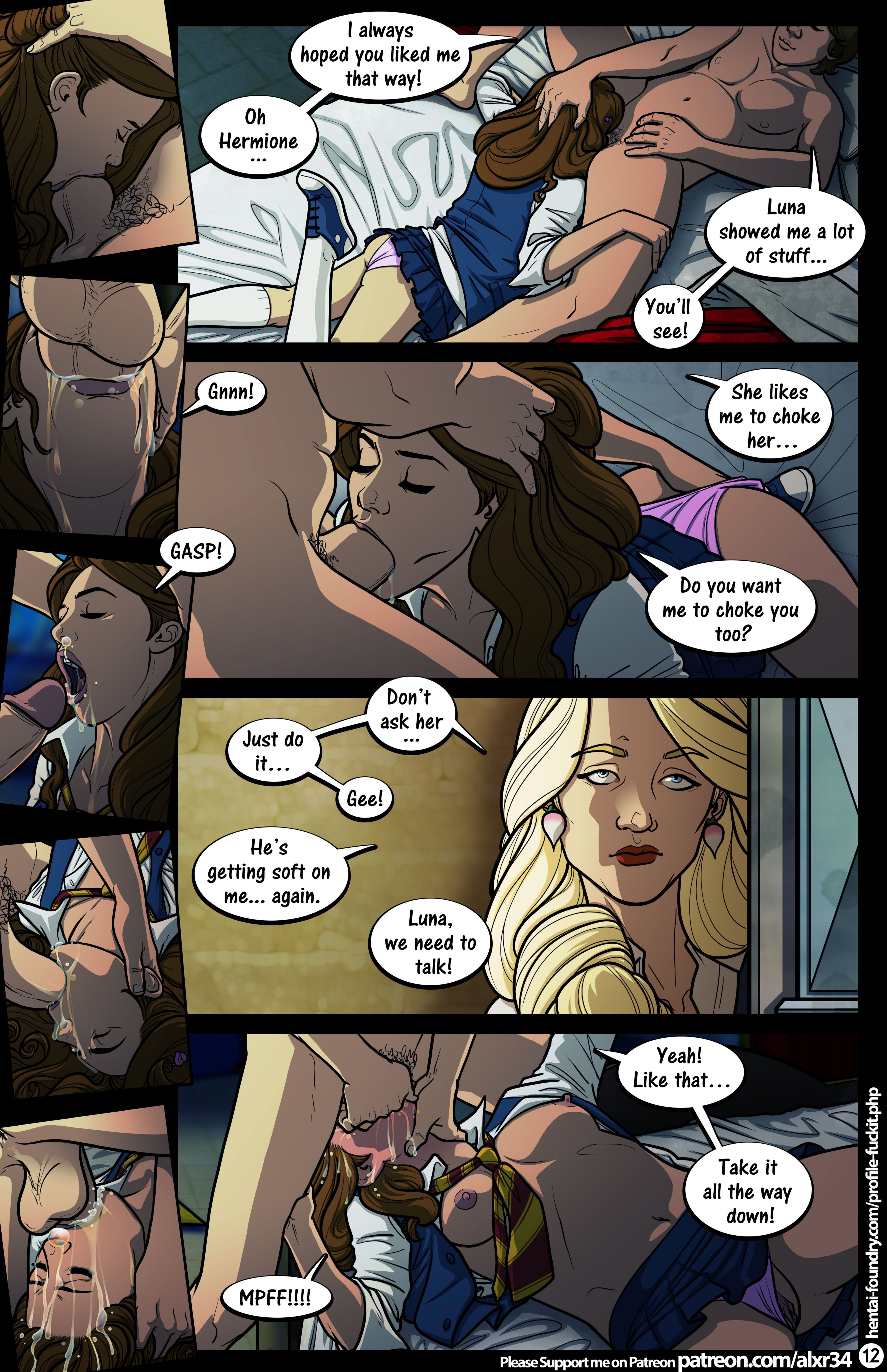 Meanwhile In Hogwarts – Truth Or Dare page 14