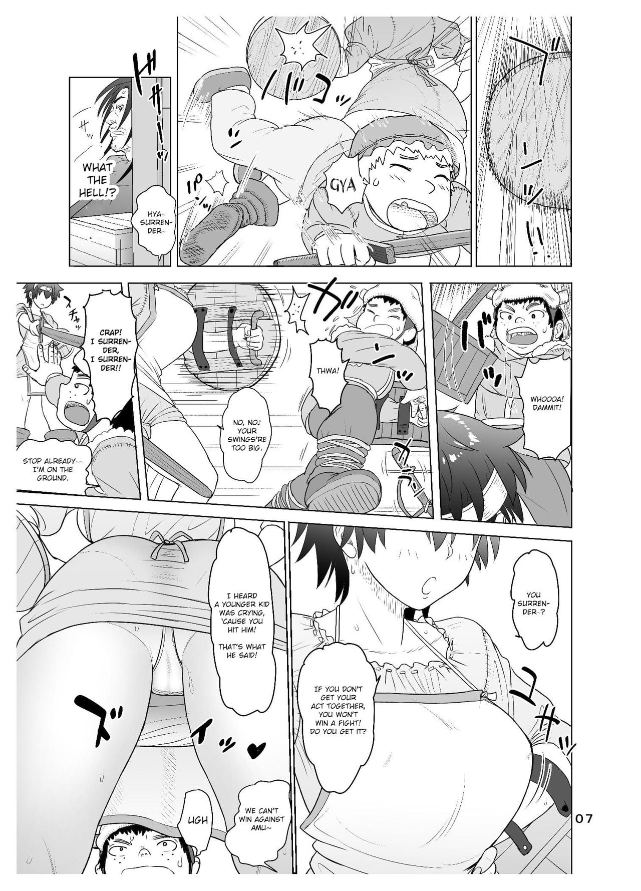 Men Are Animals, After All page 7