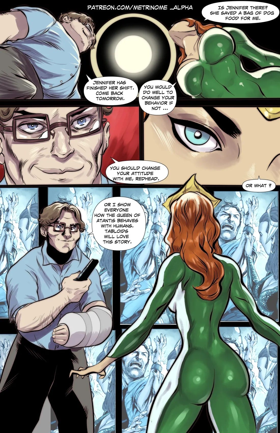 Mera Gets Blackmailed page 3