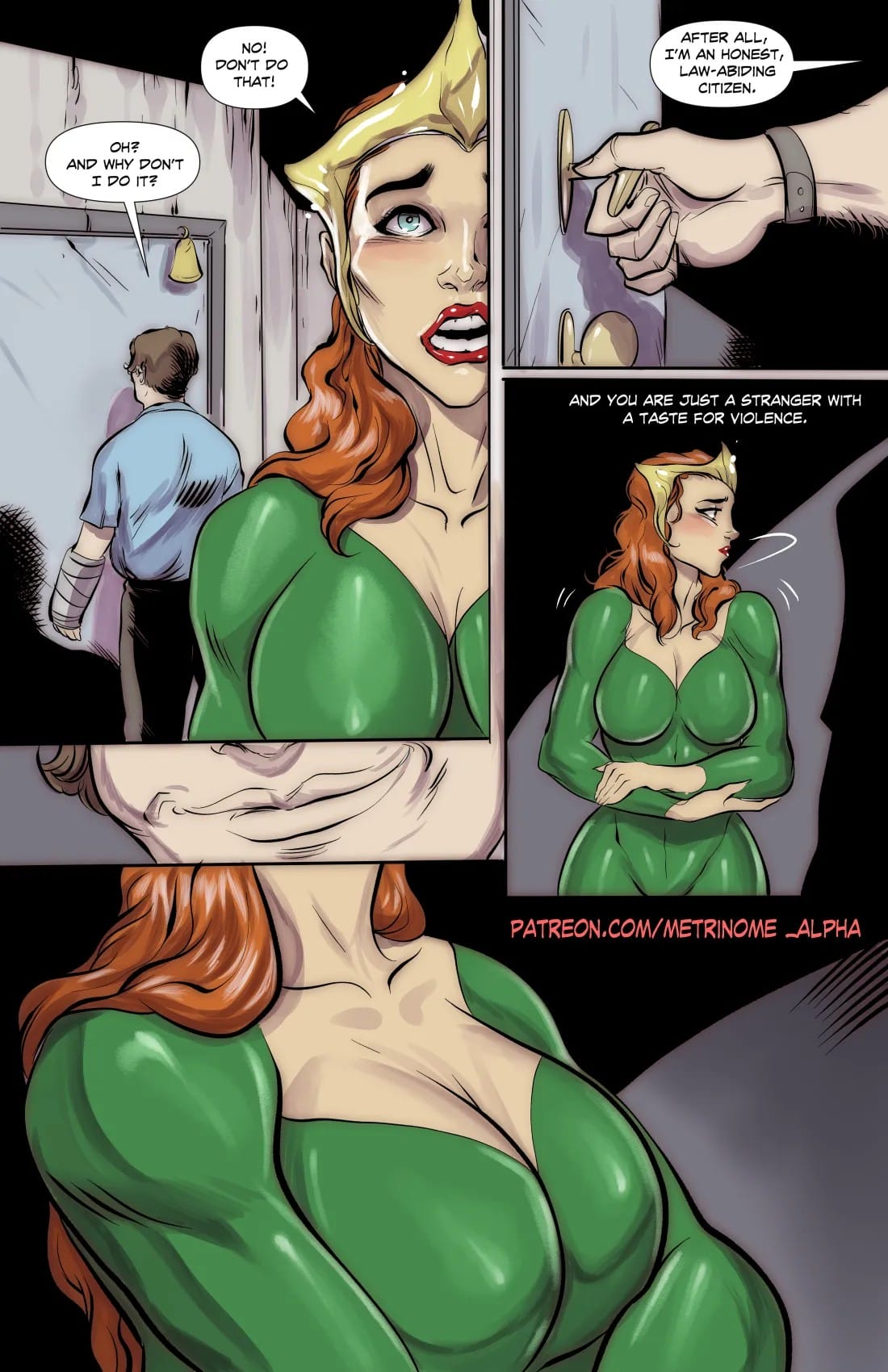 Mera Gets Blackmailed page 4