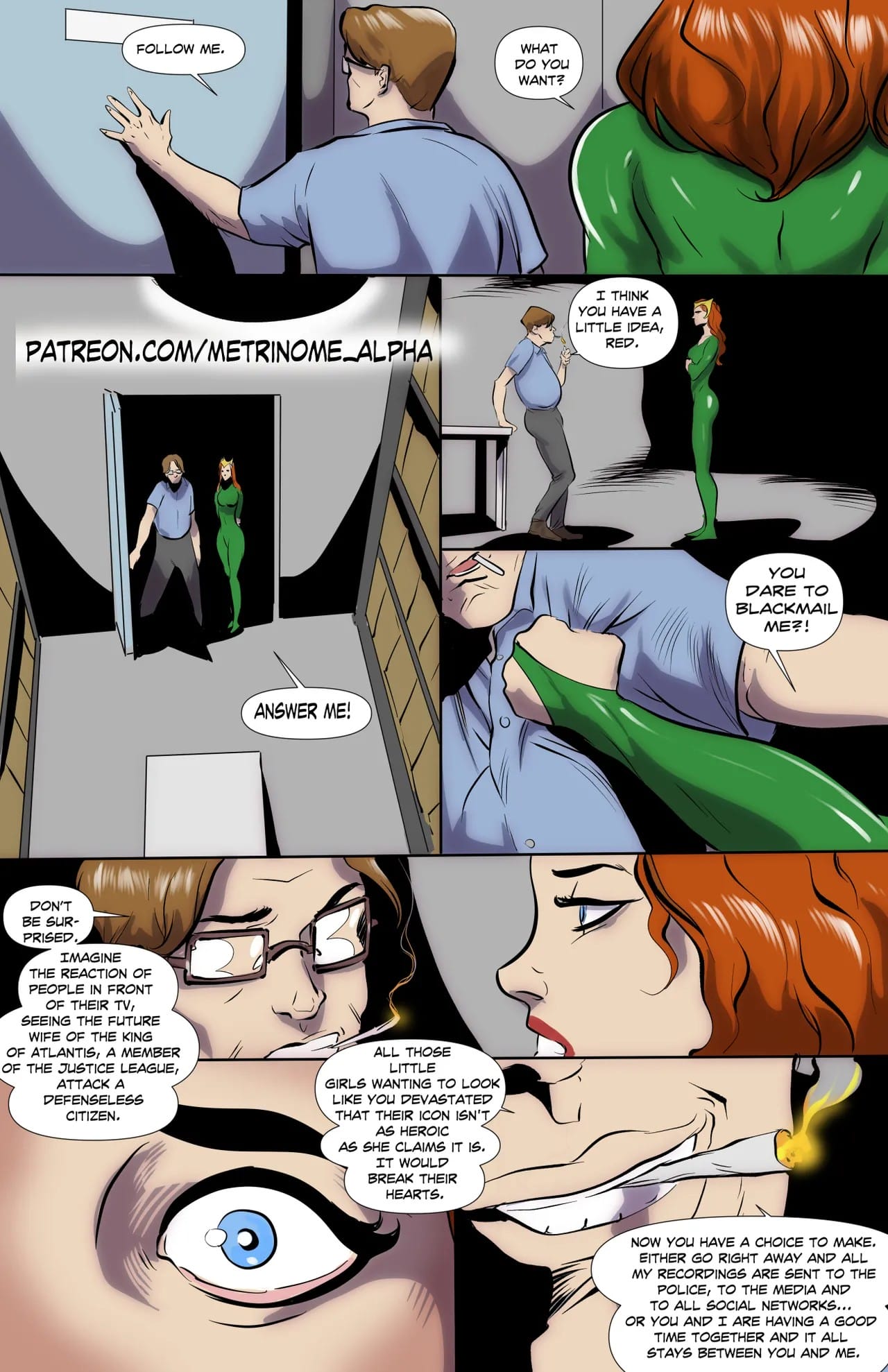Mera Gets Blackmailed page 5