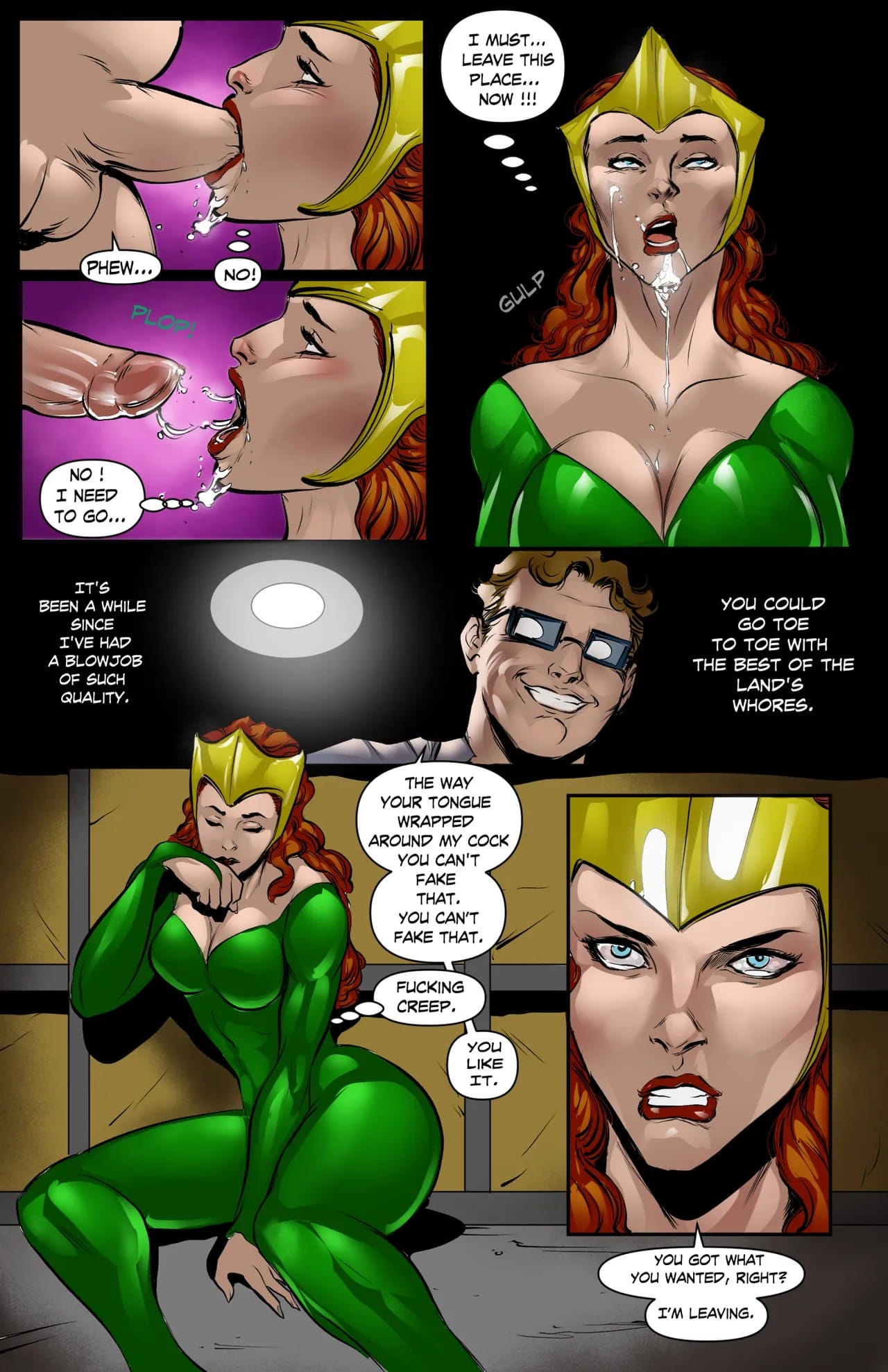 Mera Gets Blackmailed page 14