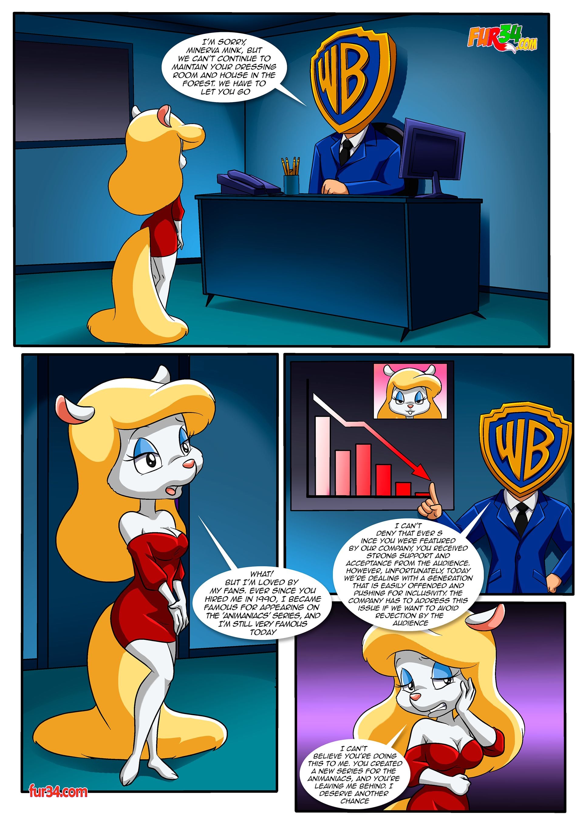 Minerva Mink: Out of Service! page 2