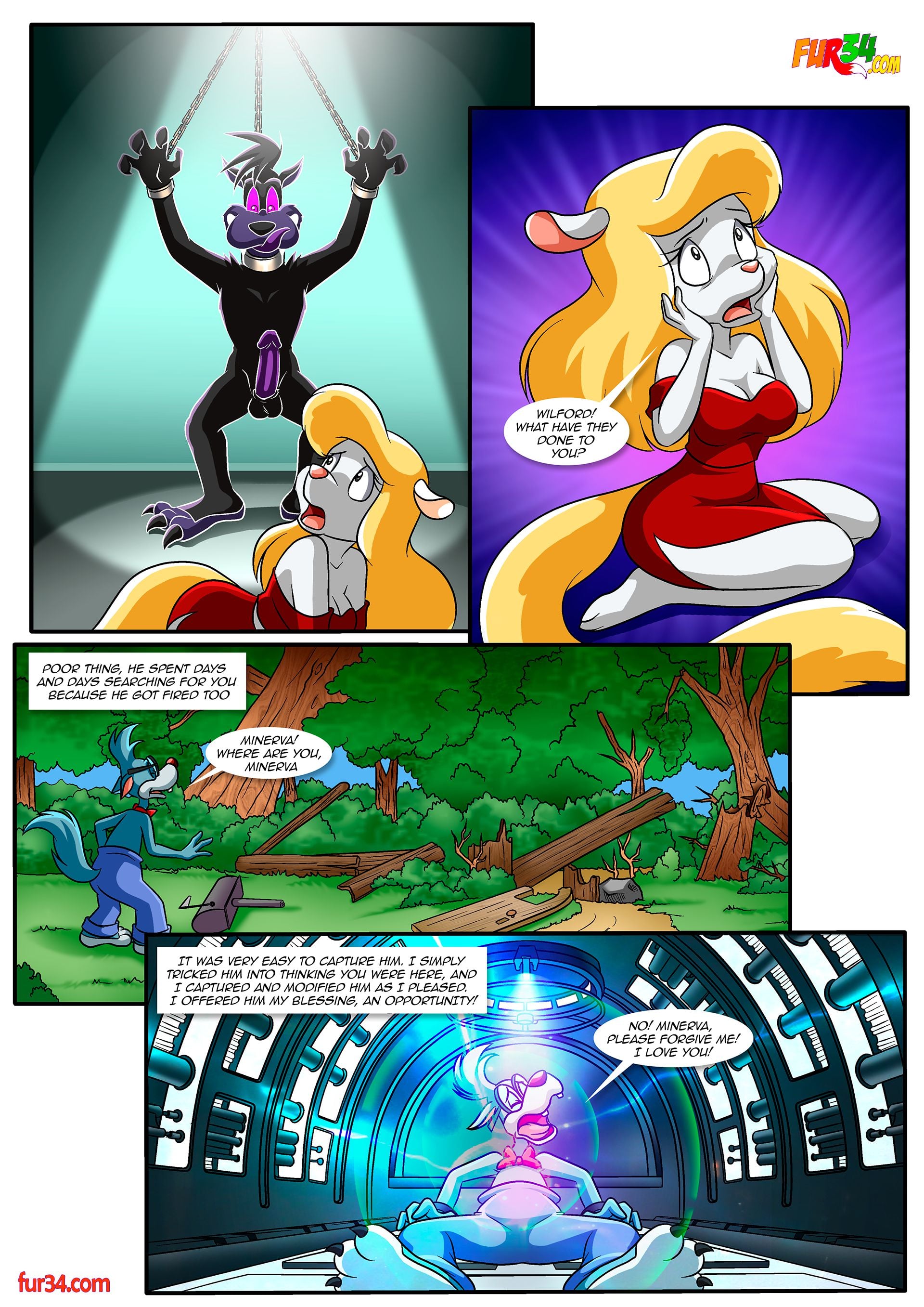 Minerva Mink: Out of Service! page 12