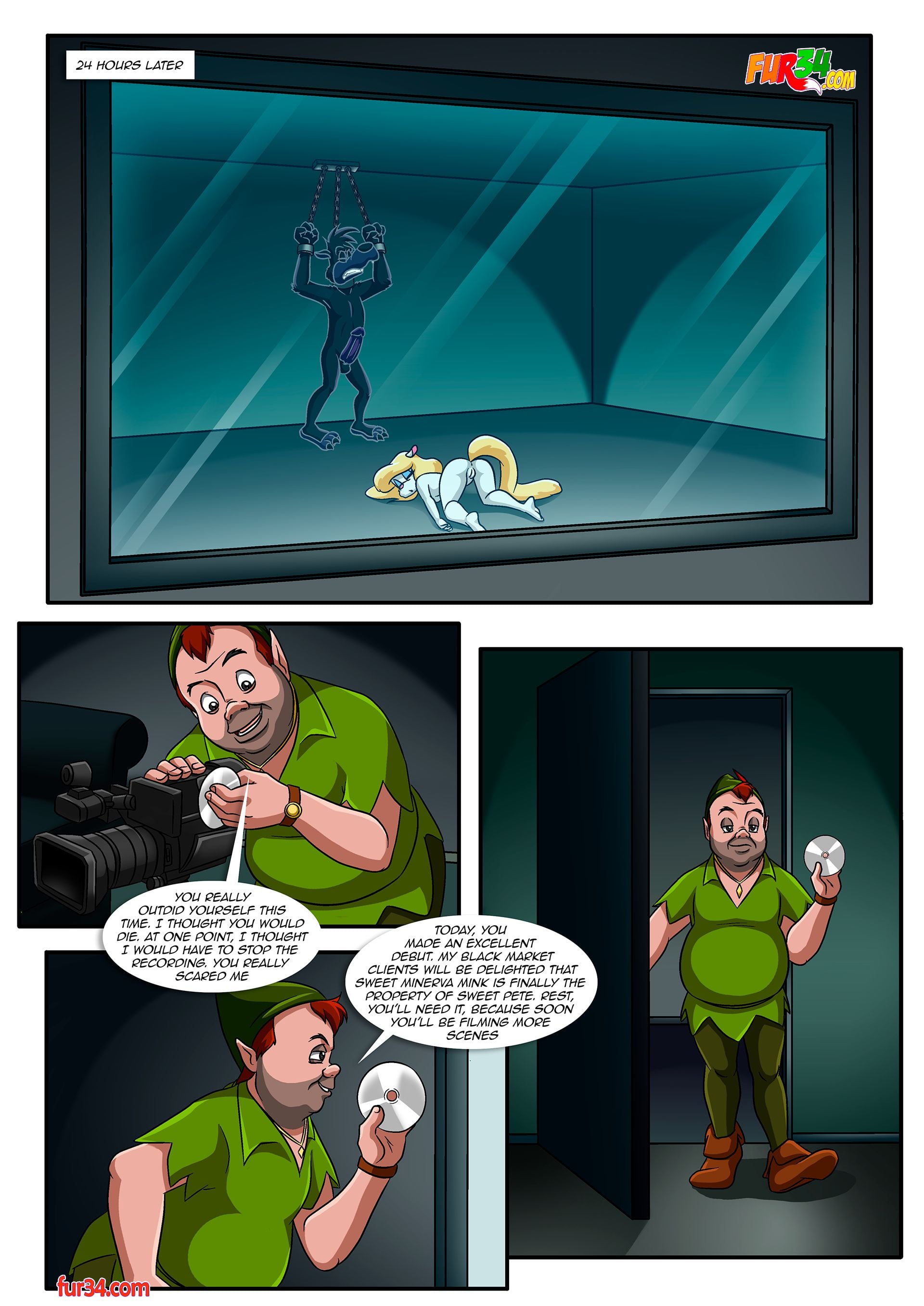 Minerva Mink: Out of Service! page 20