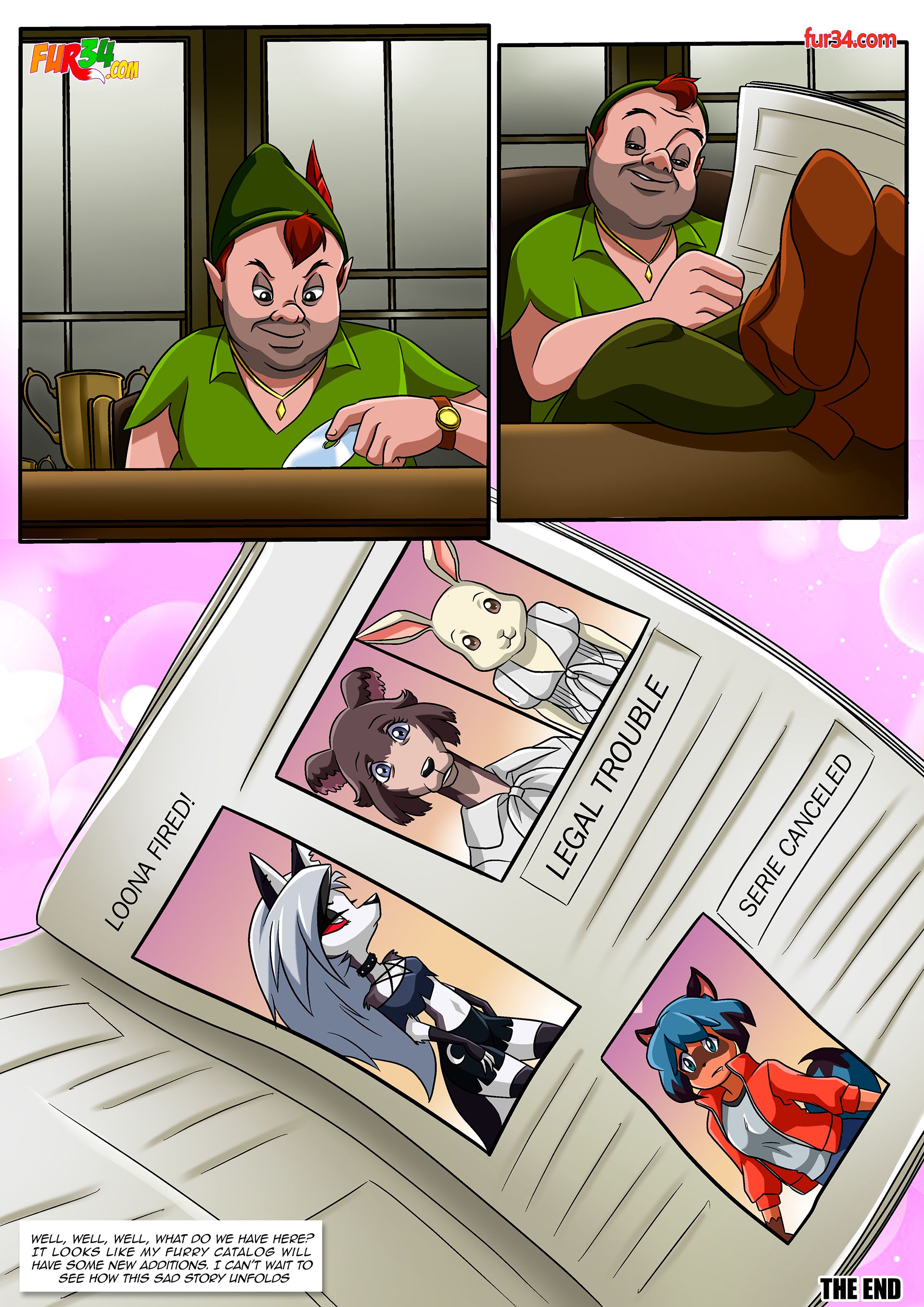 Minerva Mink: Out of Service! page 21