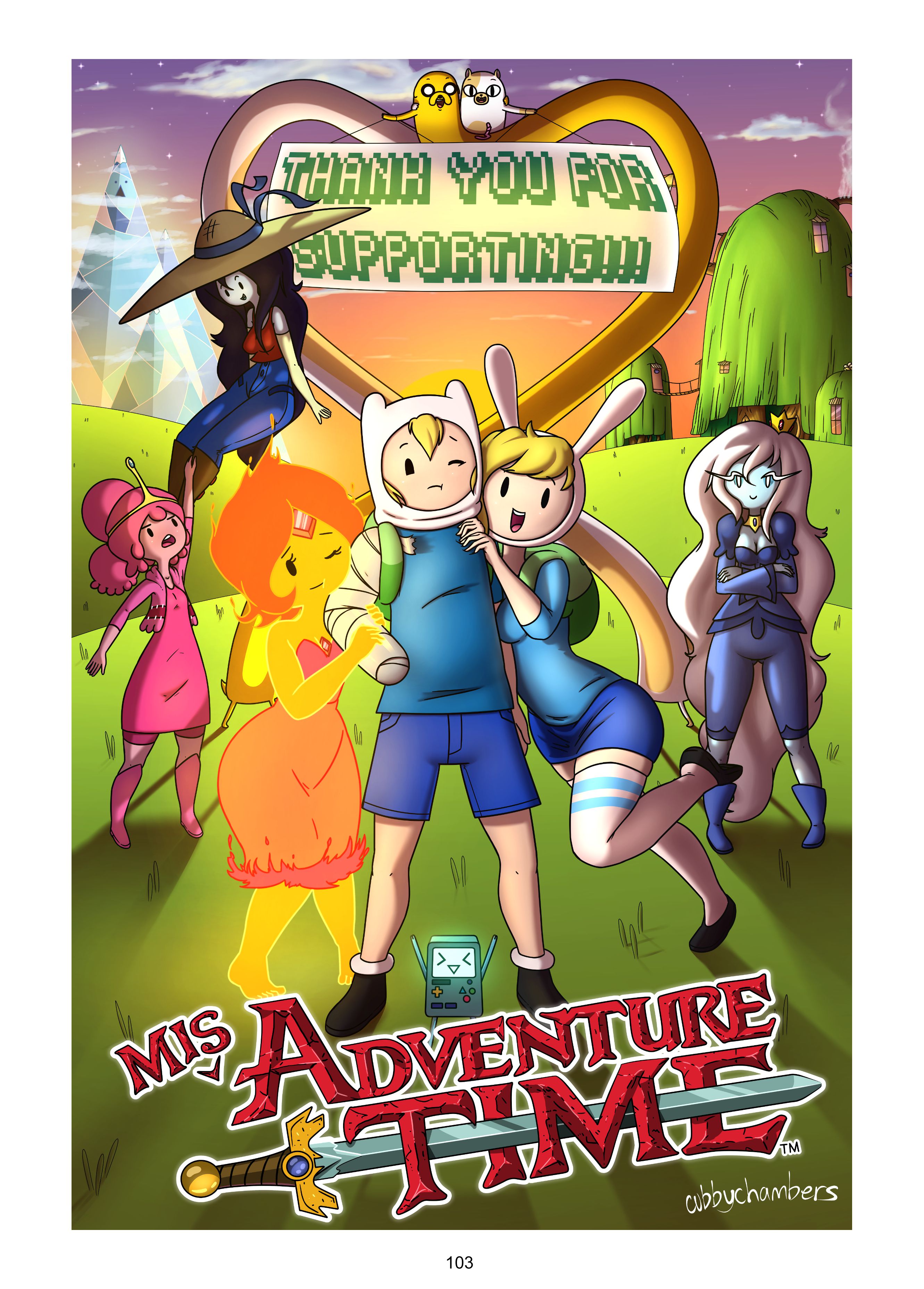 Mis-Adventure Time page 104