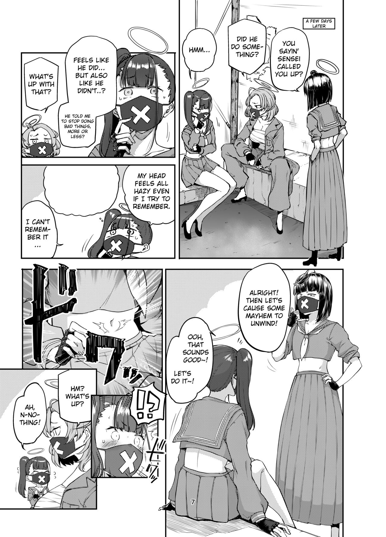 Miss Delinquent’s Punishment Club page 7