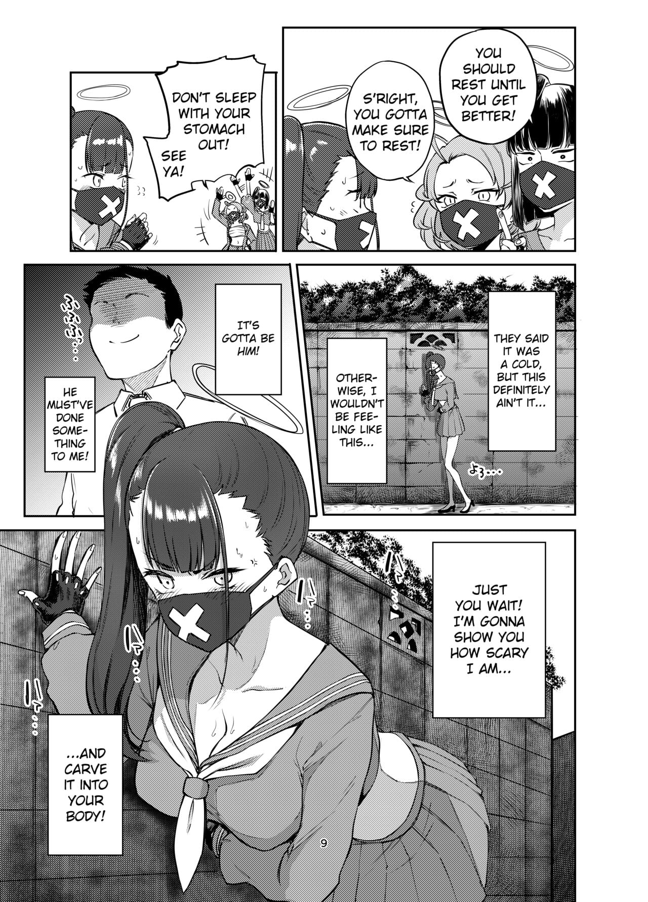 Miss Delinquent’s Punishment Club page 9