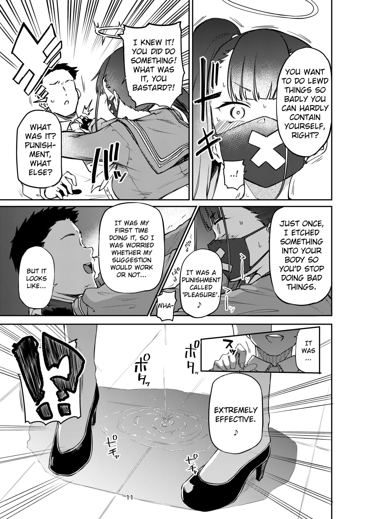 Miss Delinquent’s Punishment Club page 11