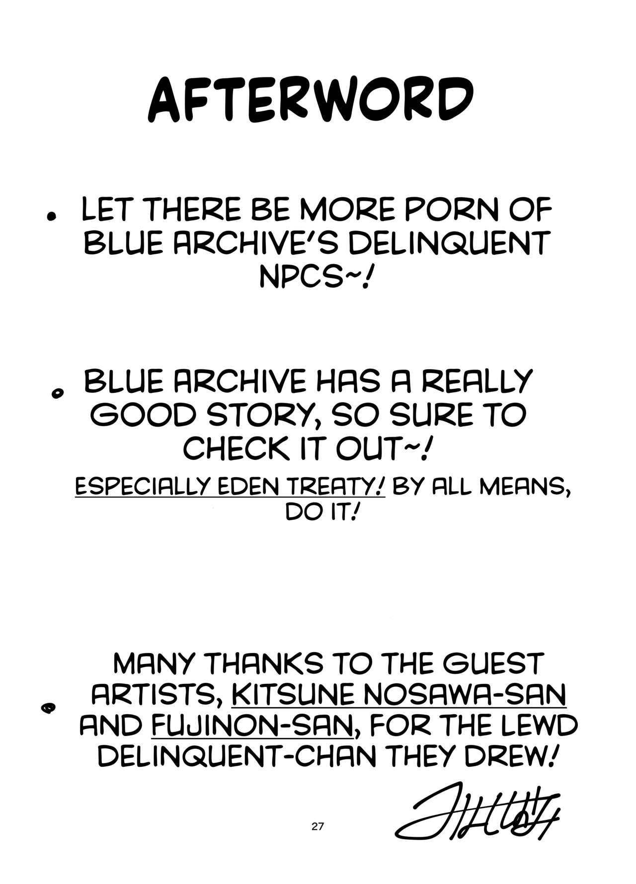 Miss Delinquent’s Punishment Club page 27