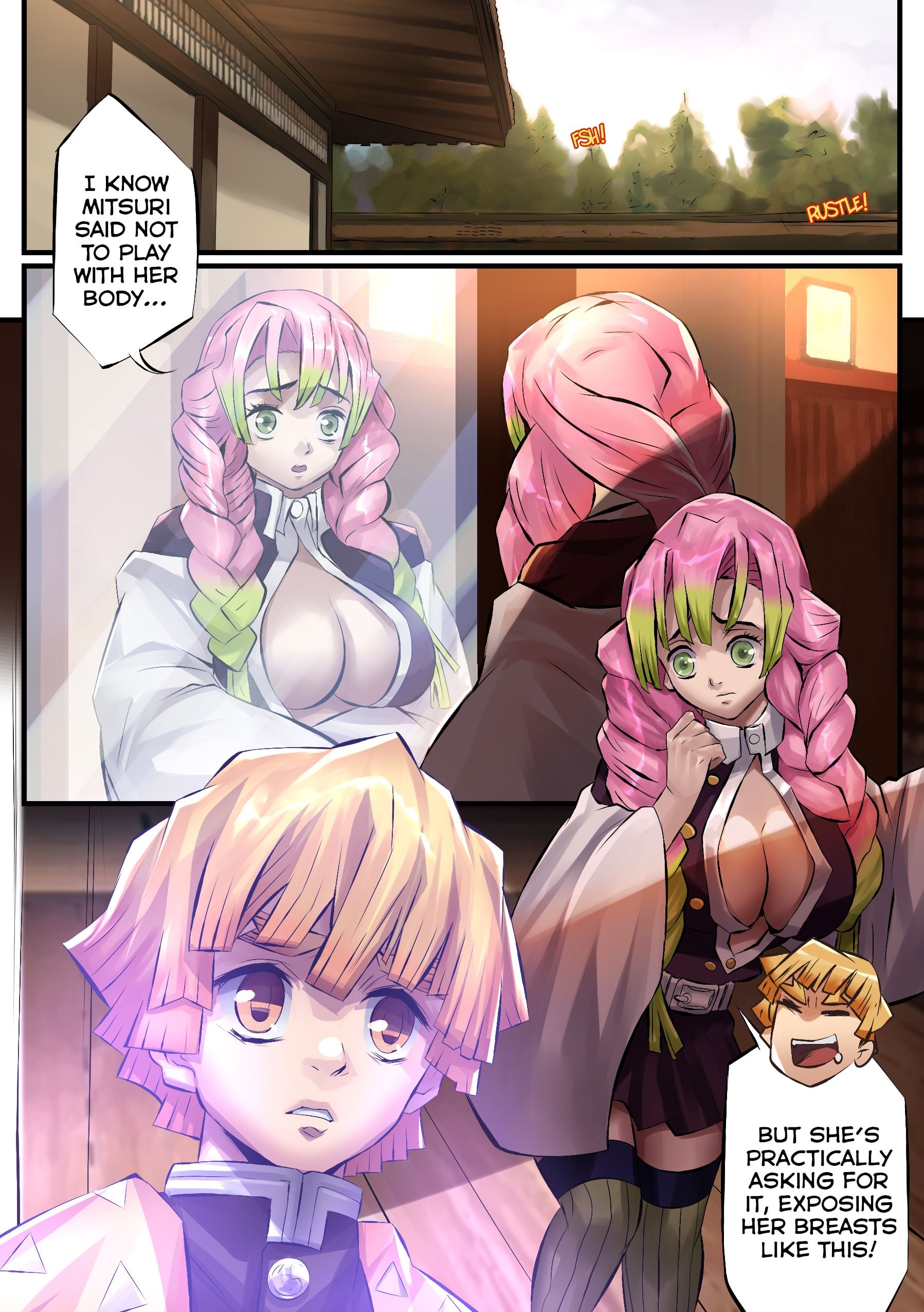 Mitsuri Swapped!? page 1