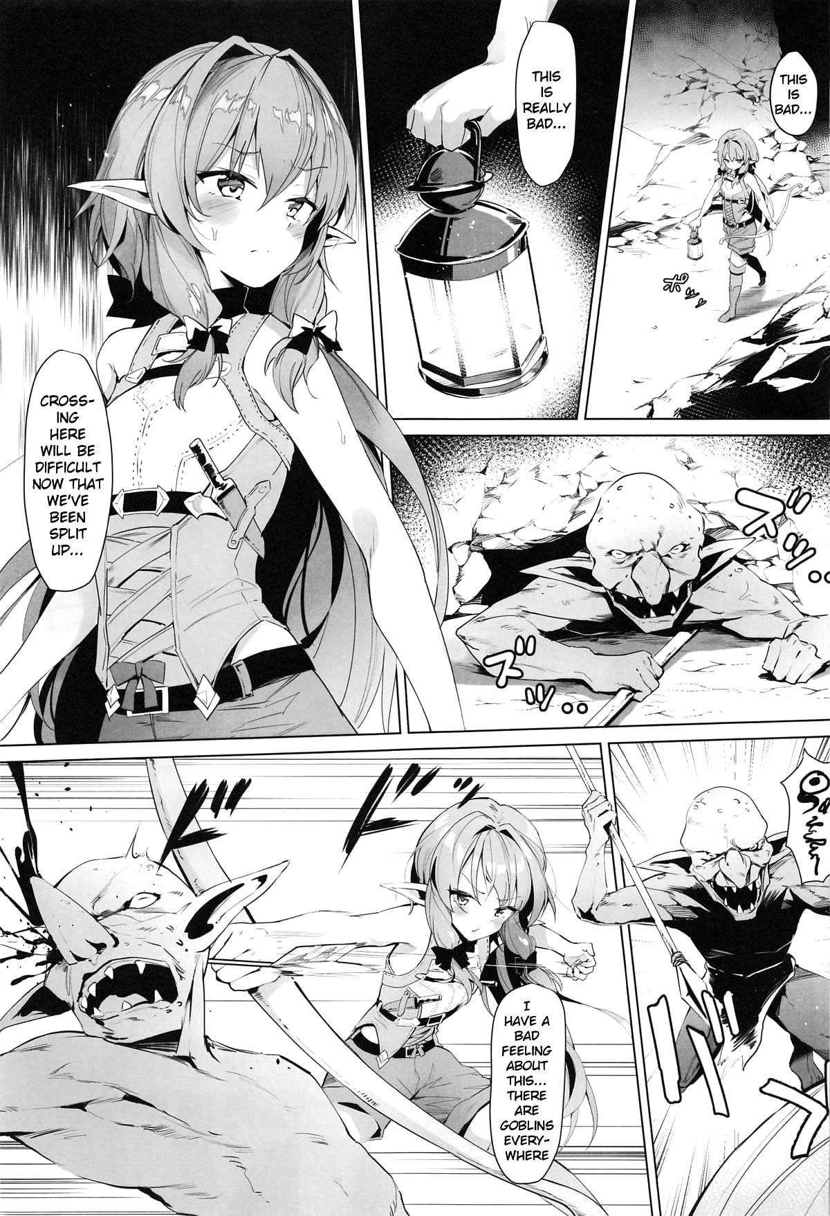 Moshi Onna Seirei ga Goblin ni Tsukamattara… page 2