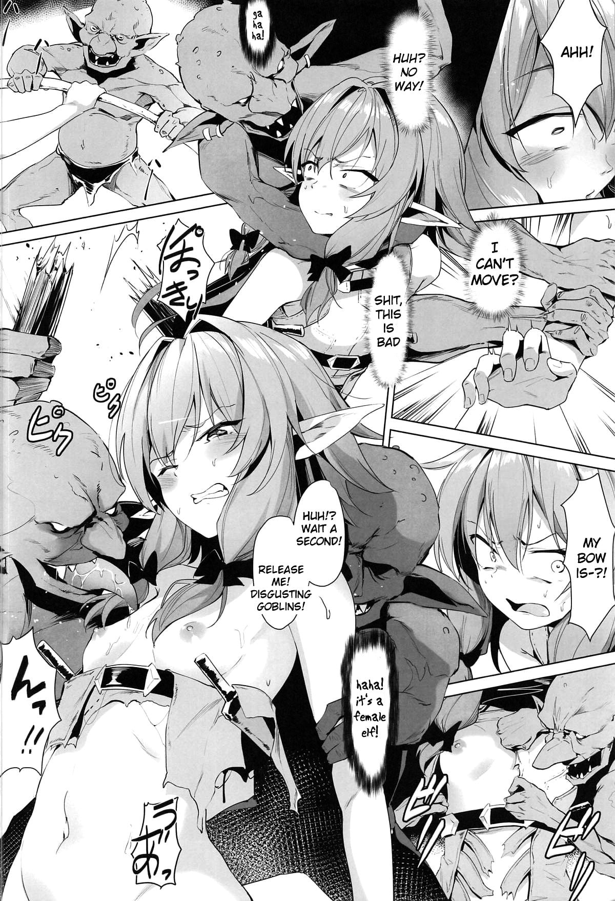 Moshi Onna Seirei ga Goblin ni Tsukamattara… page 3