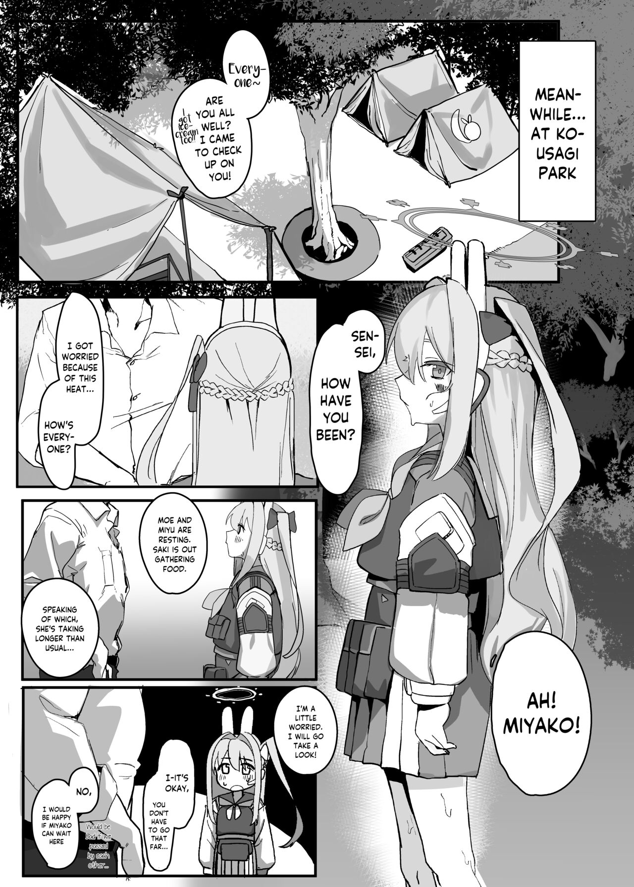 Mushroom-loving Rabbit Girl page 4