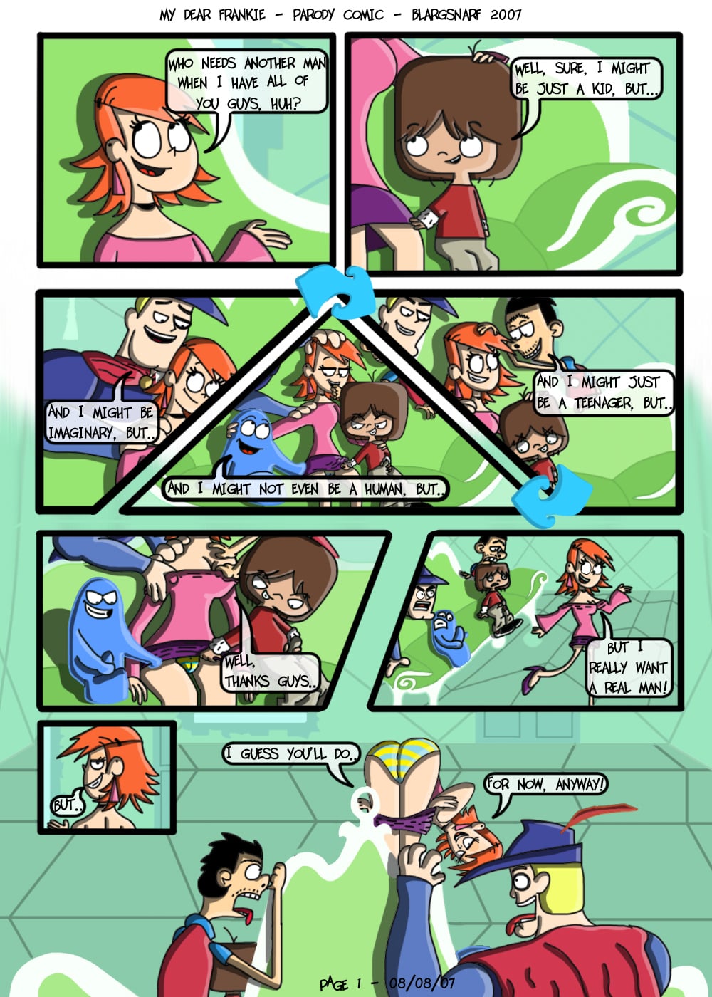 My Dear Frankie page 1