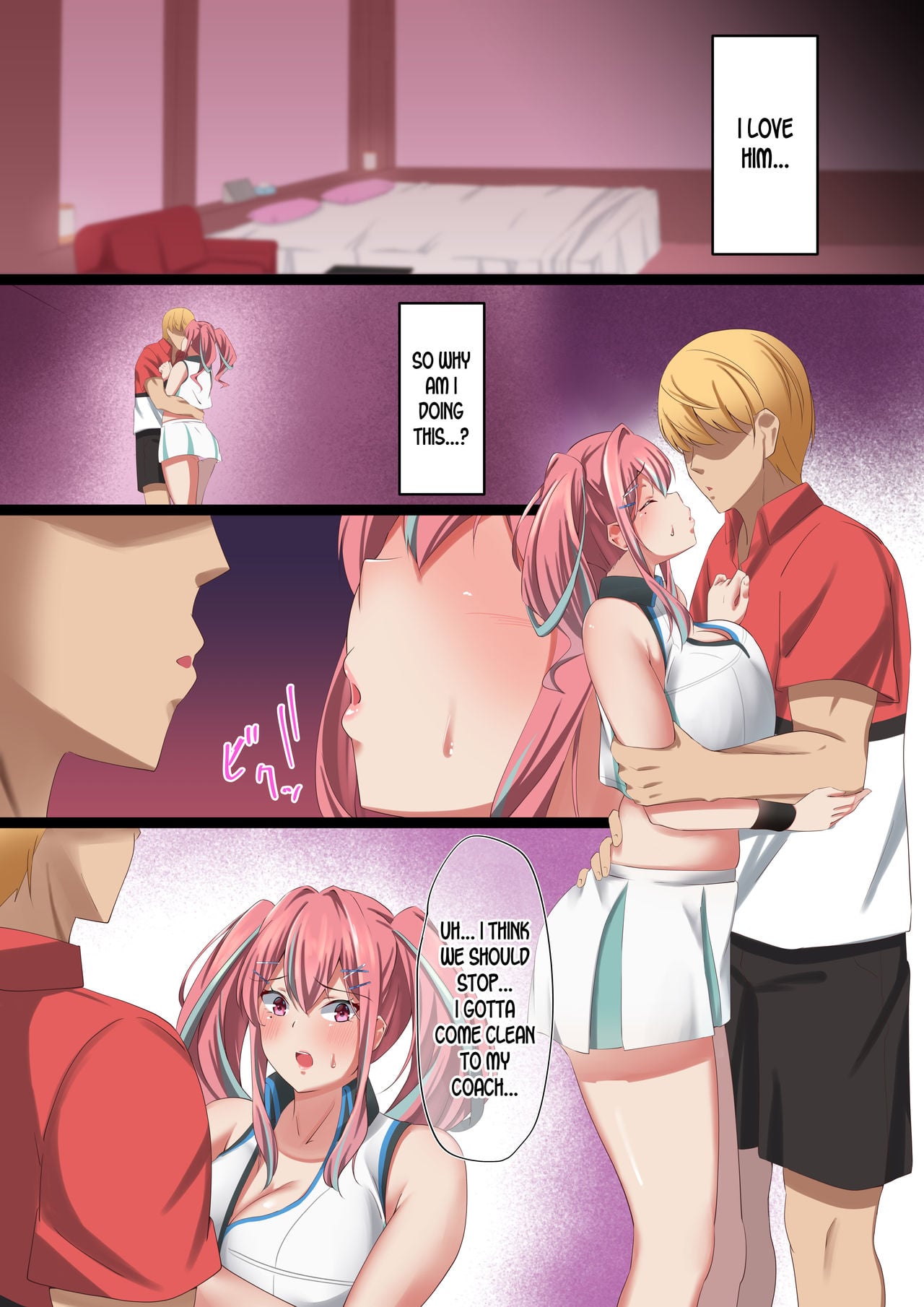 My Girlfriend With Huge Breasts Being Taken Down By A Tenisa Yarichin Man page 4