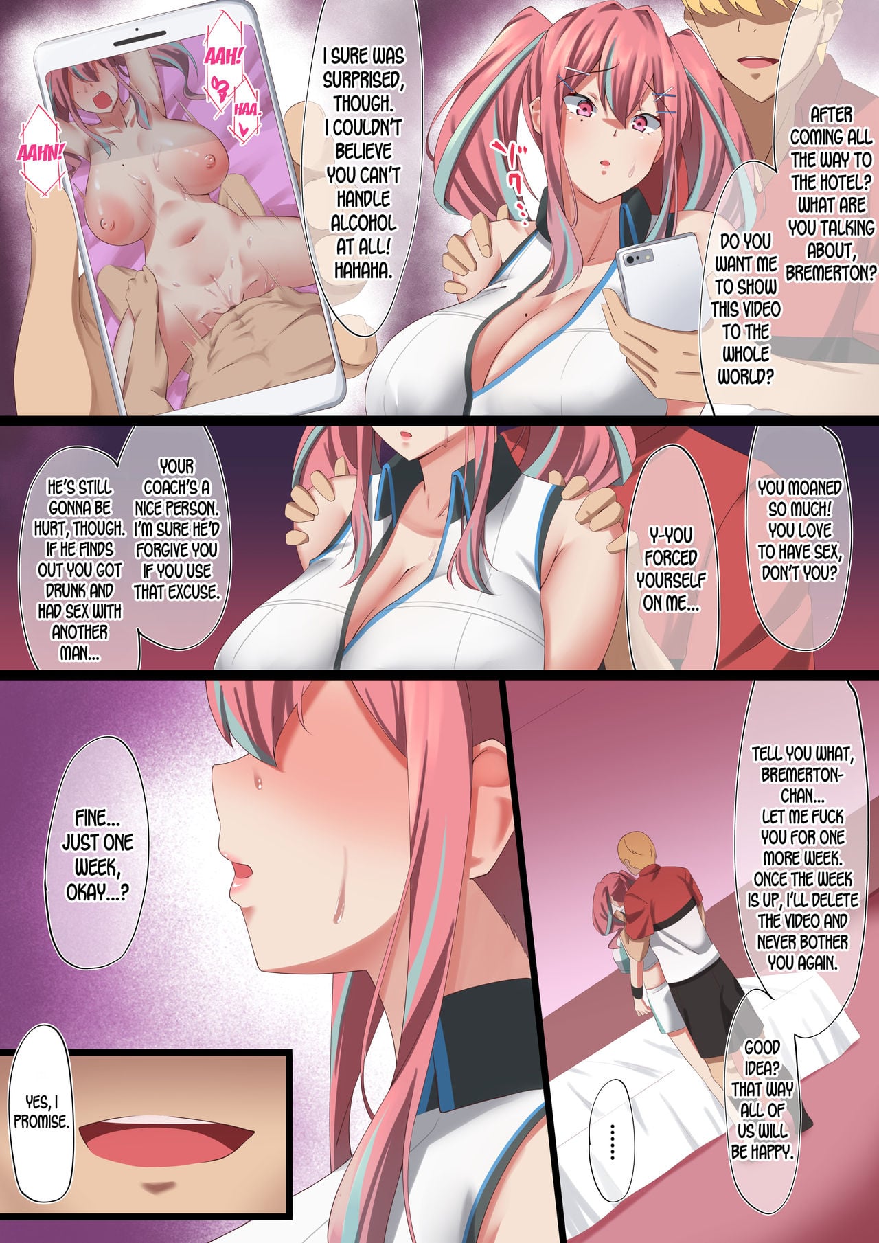 My Girlfriend With Huge Breasts Being Taken Down By A Tenisa Yarichin Man page 5