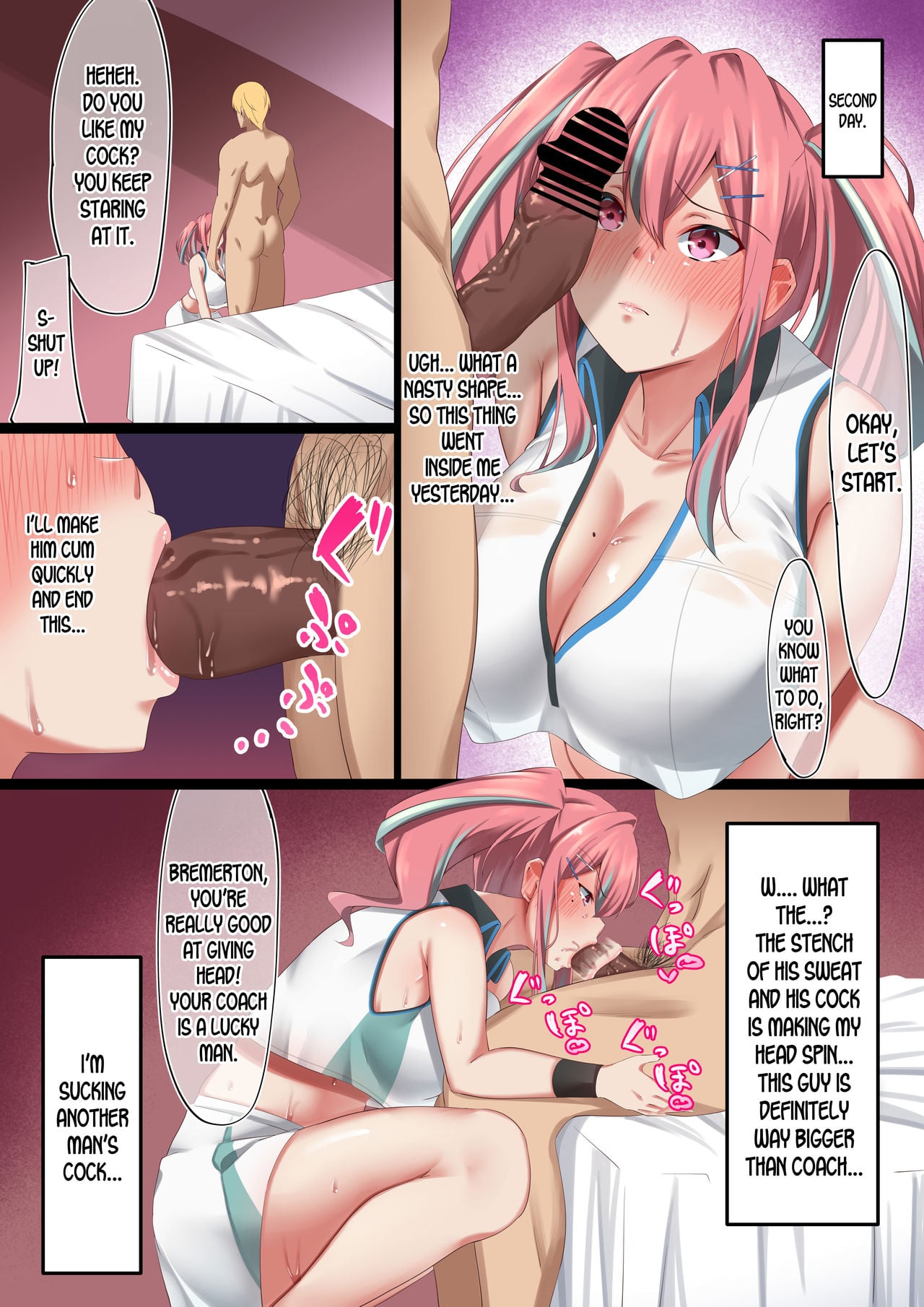 My Girlfriend With Huge Breasts Being Taken Down By A Tenisa Yarichin Man page 9