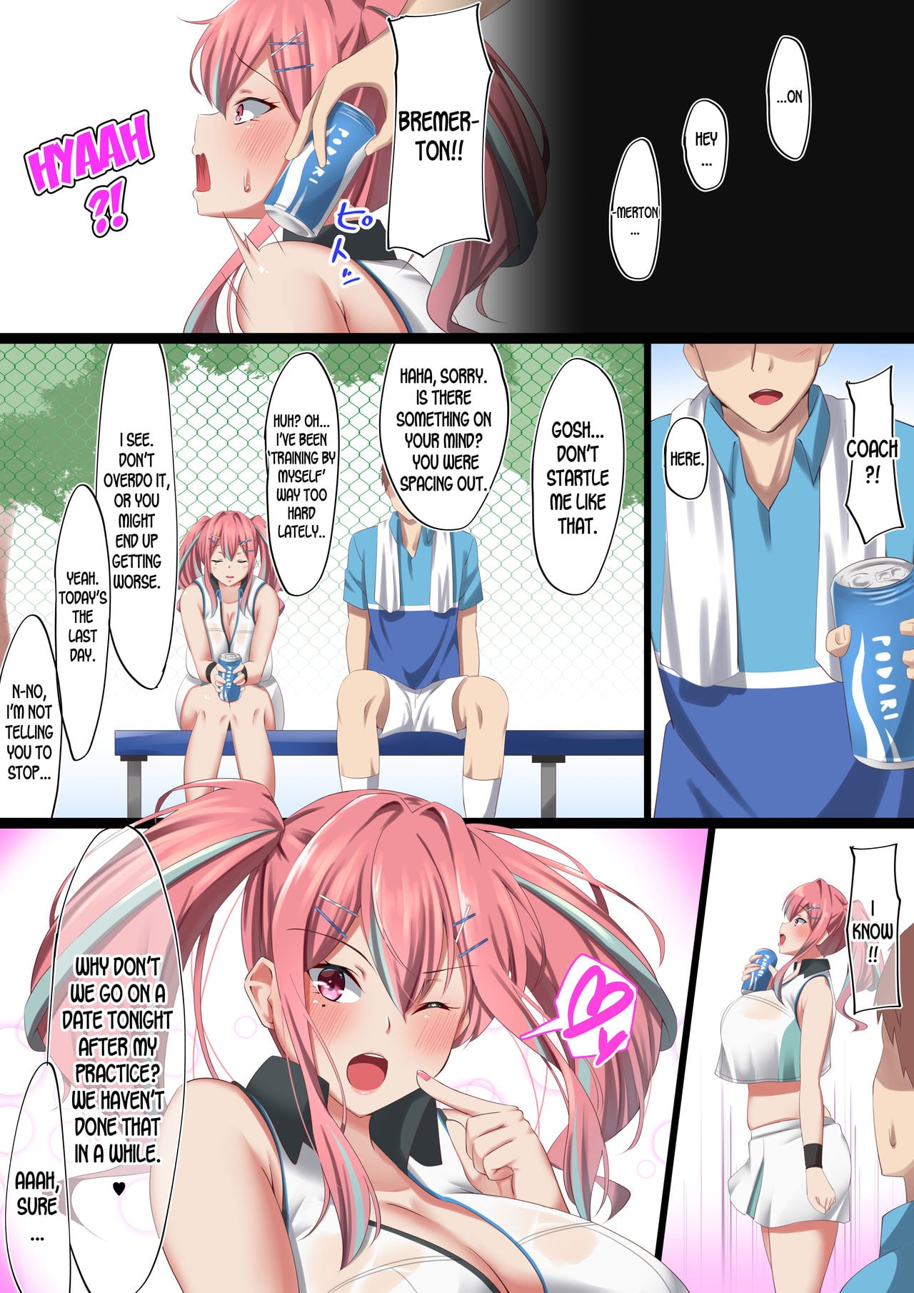 My Girlfriend With Huge Breasts Being Taken Down By A Tenisa Yarichin Man page 15