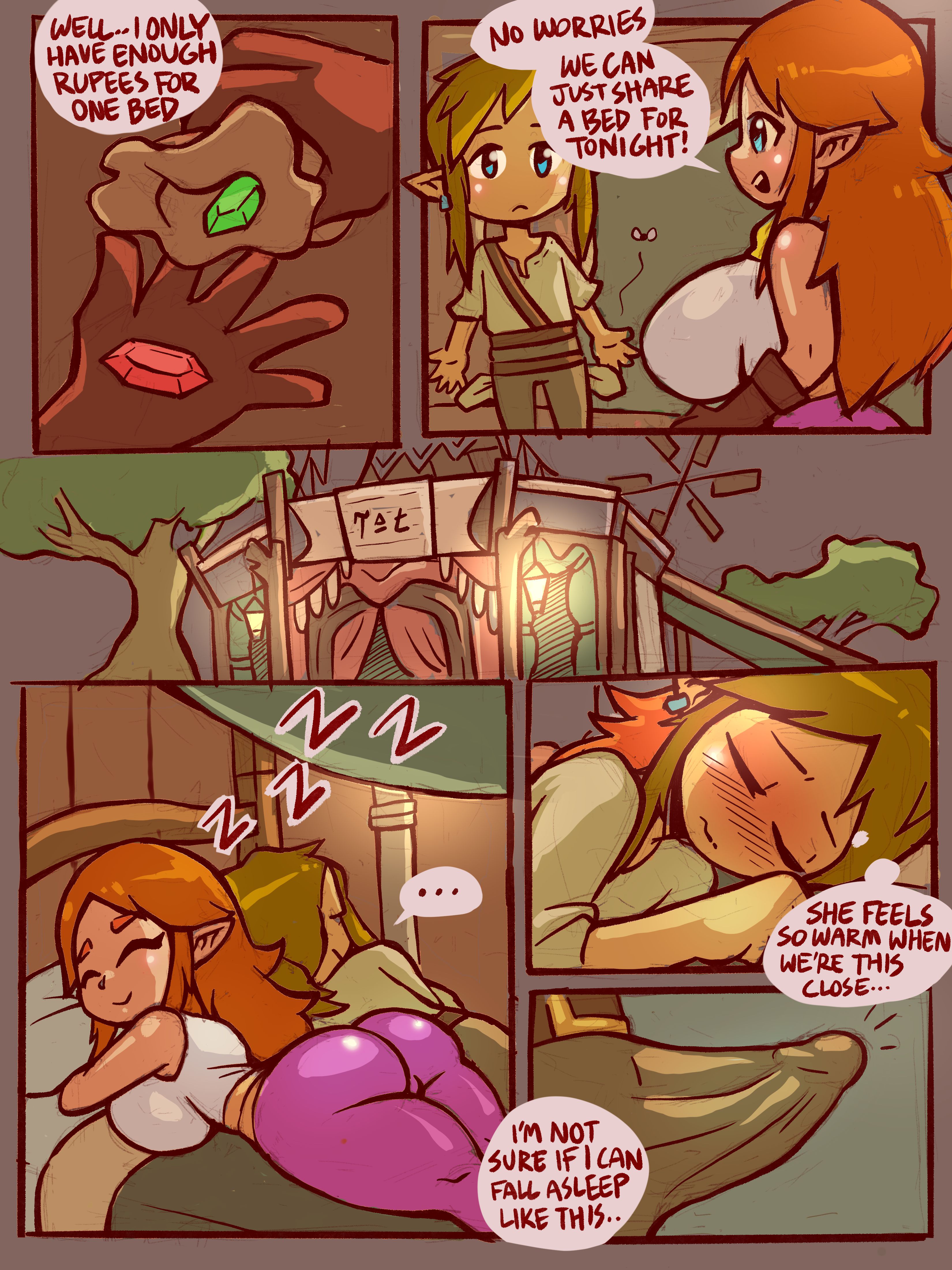 Breasts of the Wild page 1
