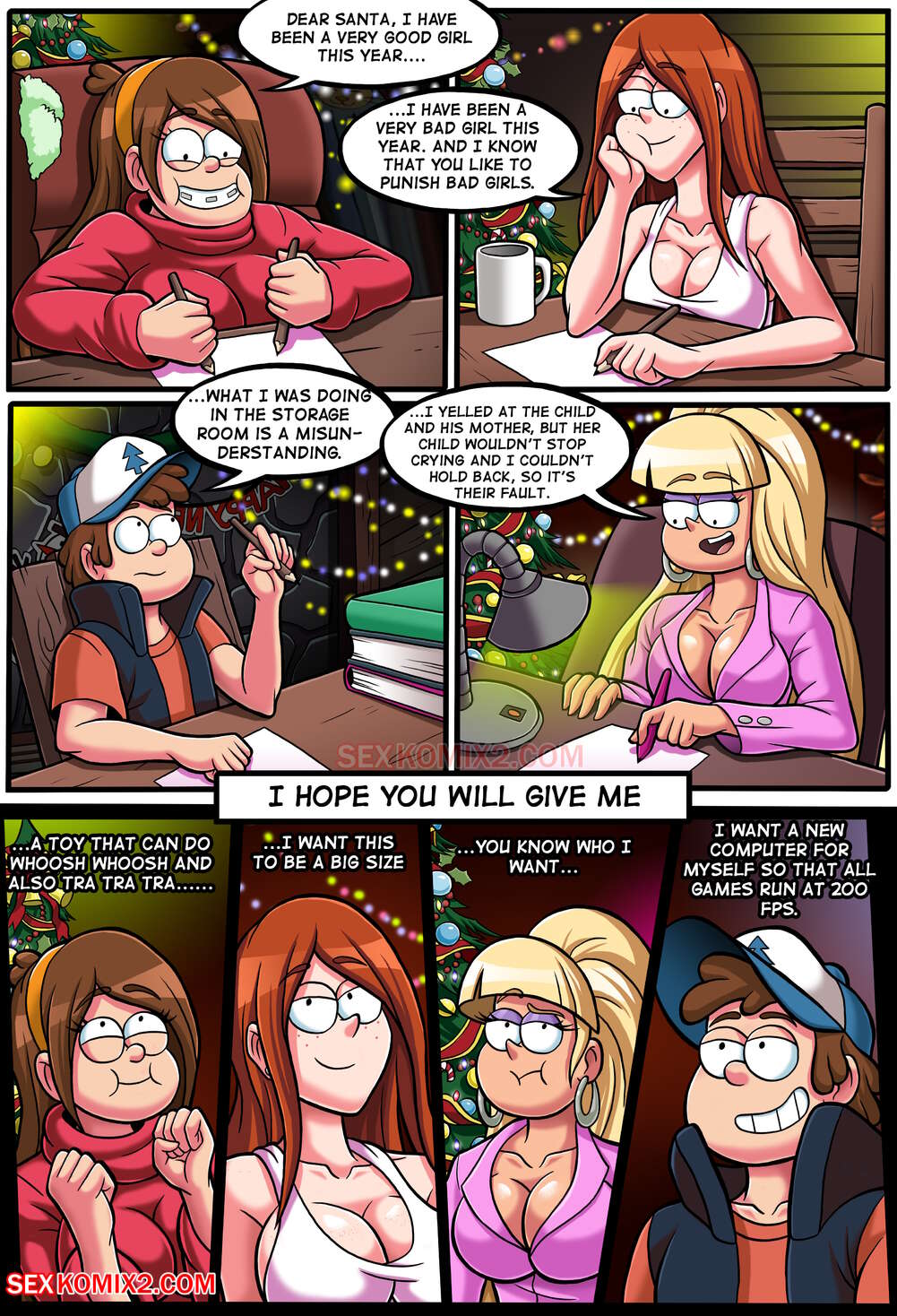 New Year Party And A Big Pink Teddy Bear page 2