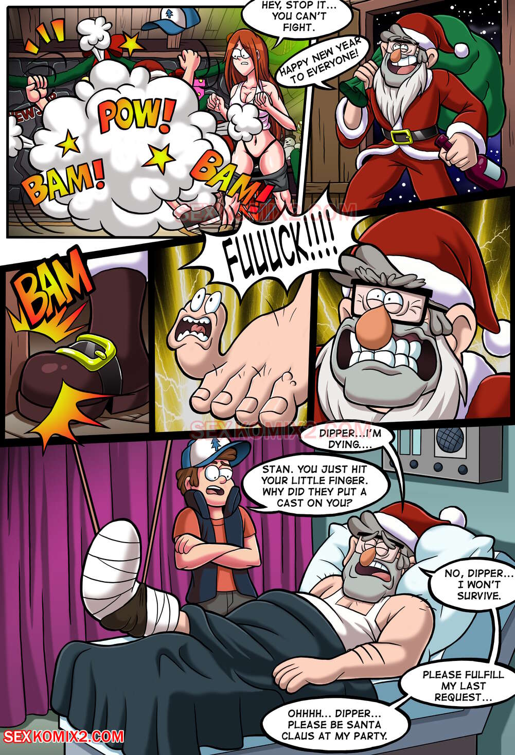 New Year Party And A Big Pink Teddy Bear page 6