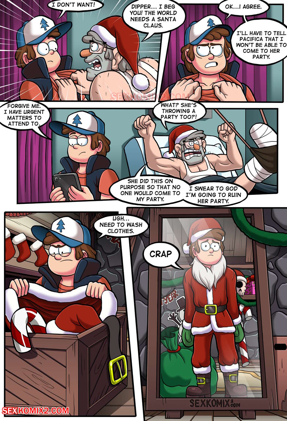 New Year Party And A Big Pink Teddy Bear page 7