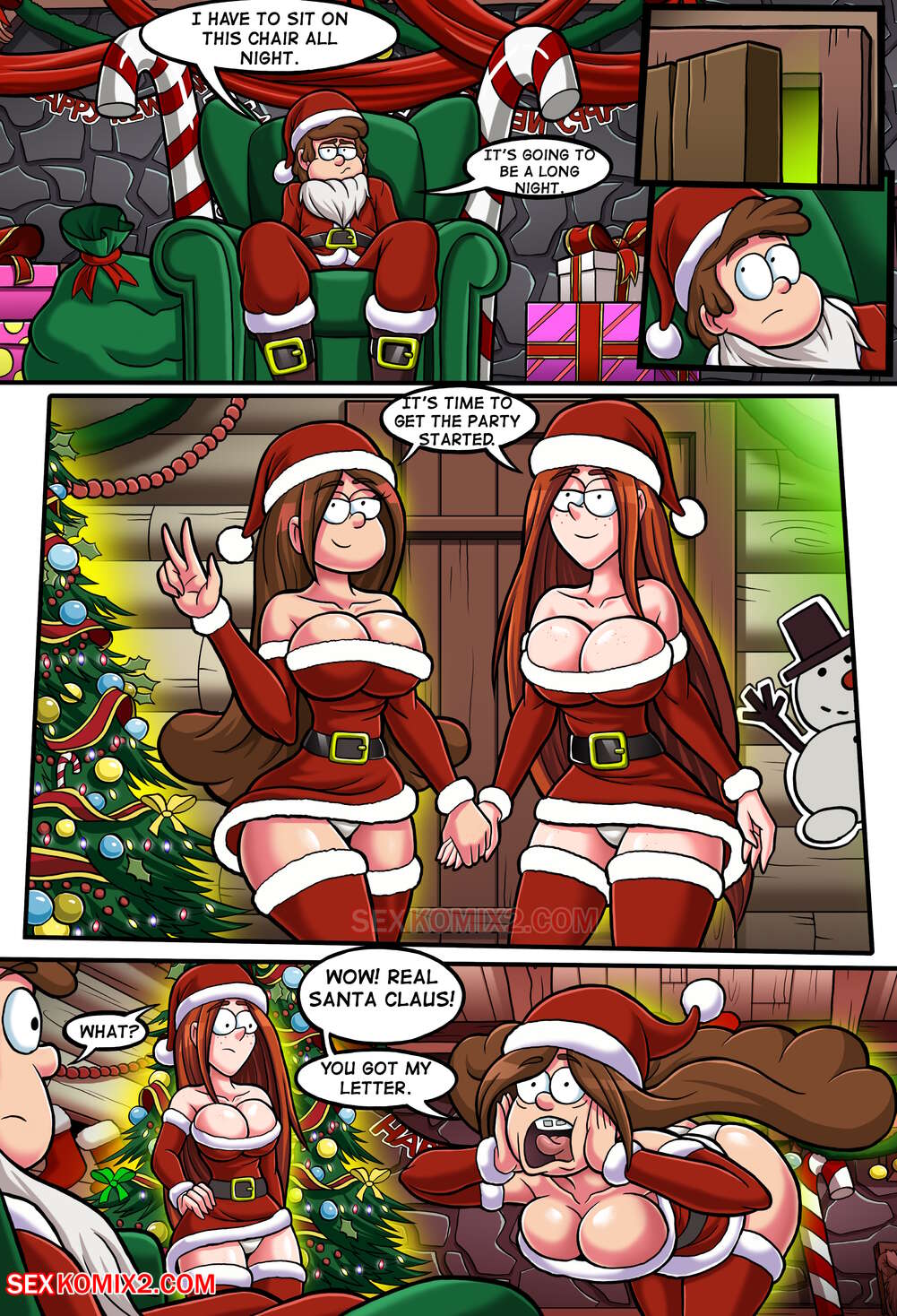 New Year Party And A Big Pink Teddy Bear page 8