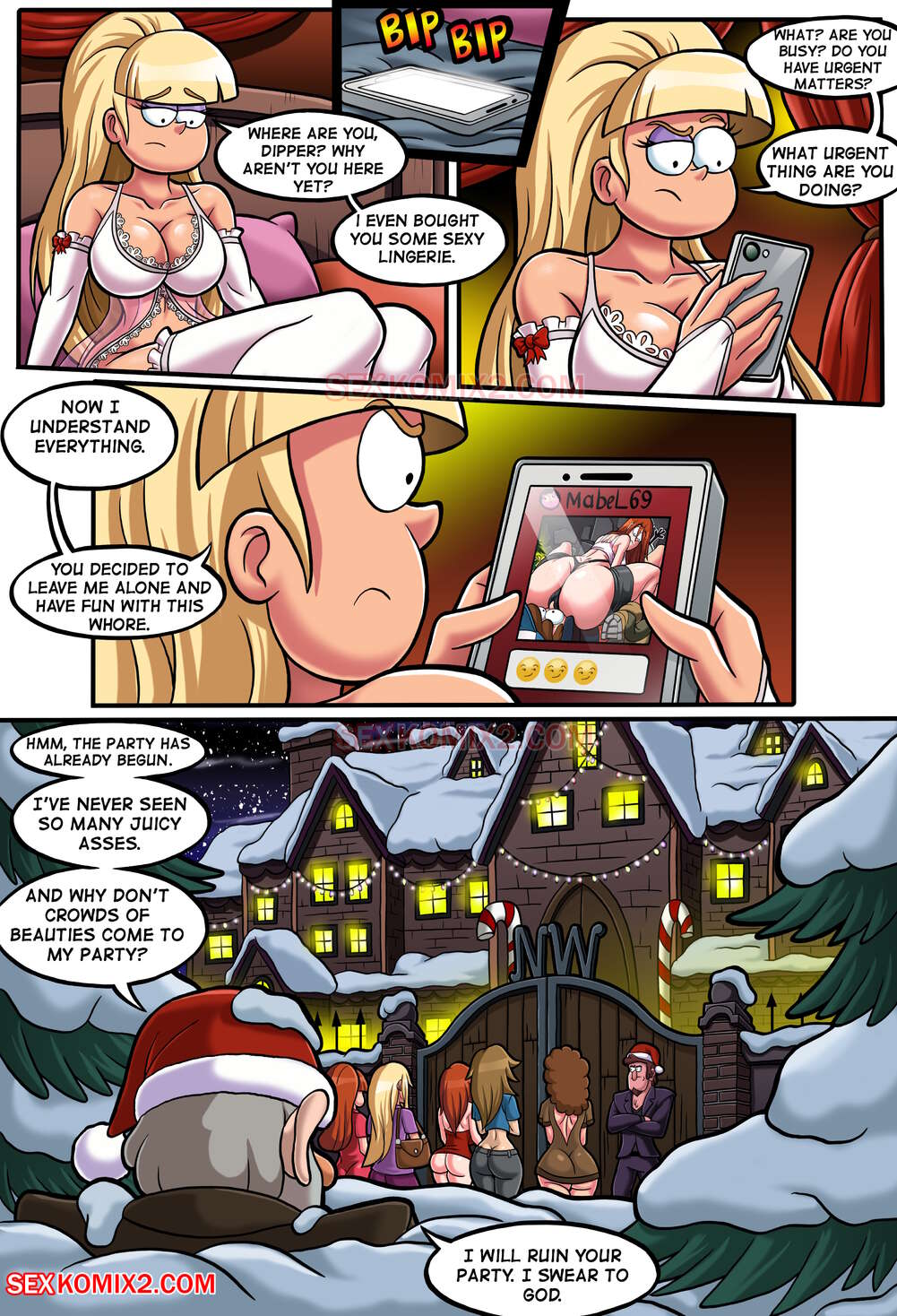 New Year Party And A Big Pink Teddy Bear page 13