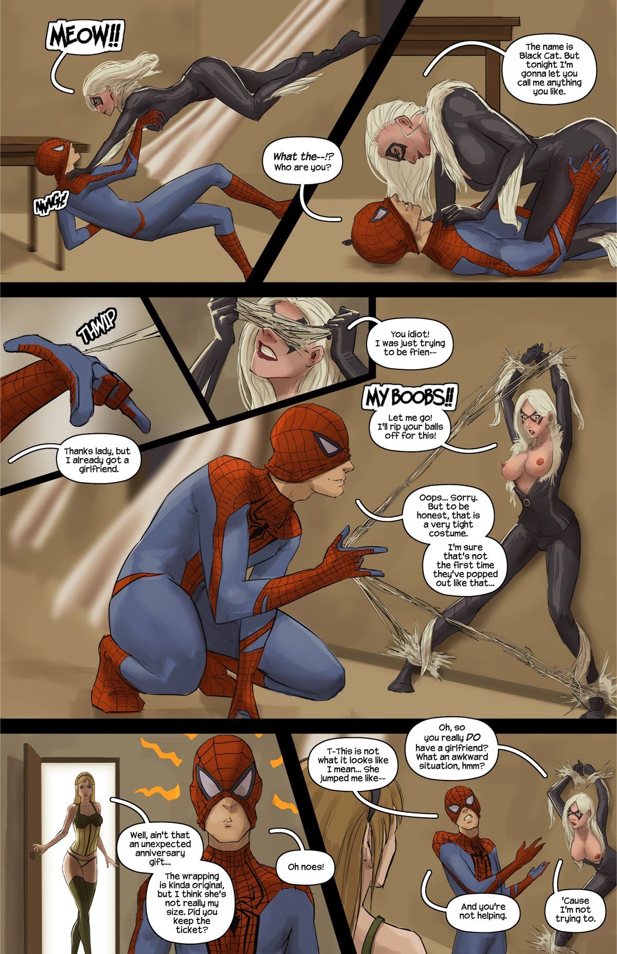 Nine Shades Of Black Cat page 4