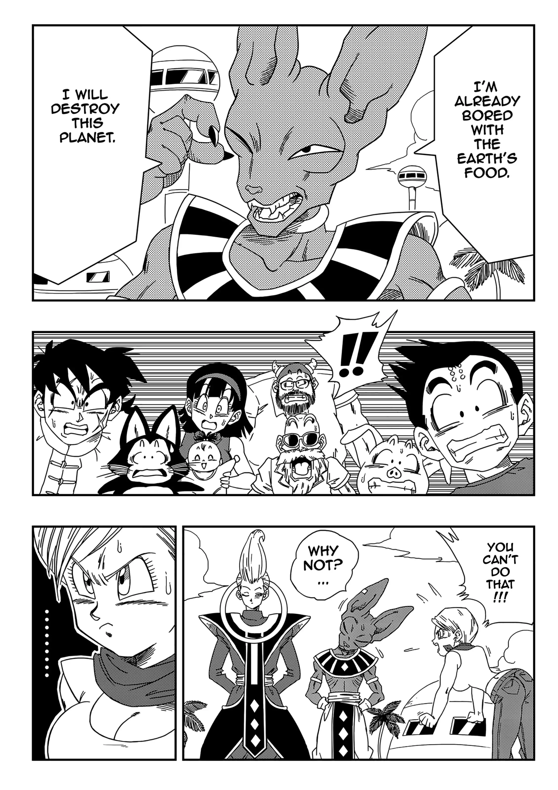No One Can Go Against Beerus! page 3