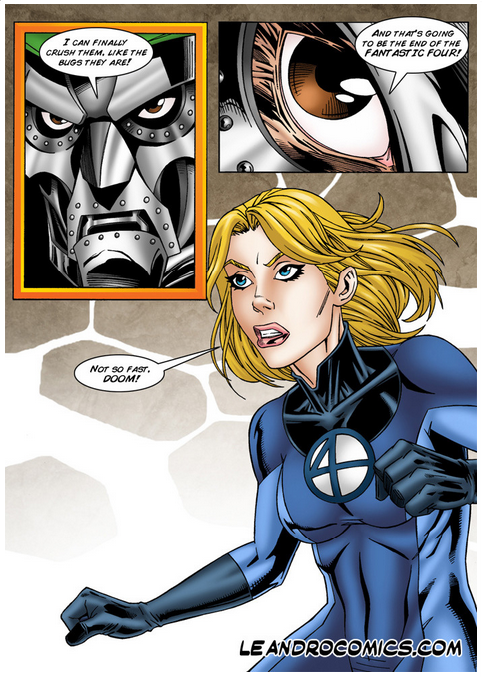 Only Invisible Woman can save the Fantastic Foursome from Dr. Doom! page 4