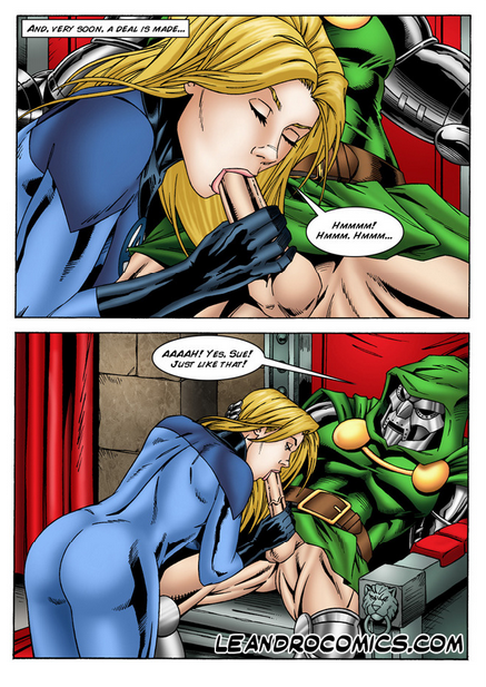 Only Invisible Woman can save the Fantastic Foursome from Dr. Doom! page 6