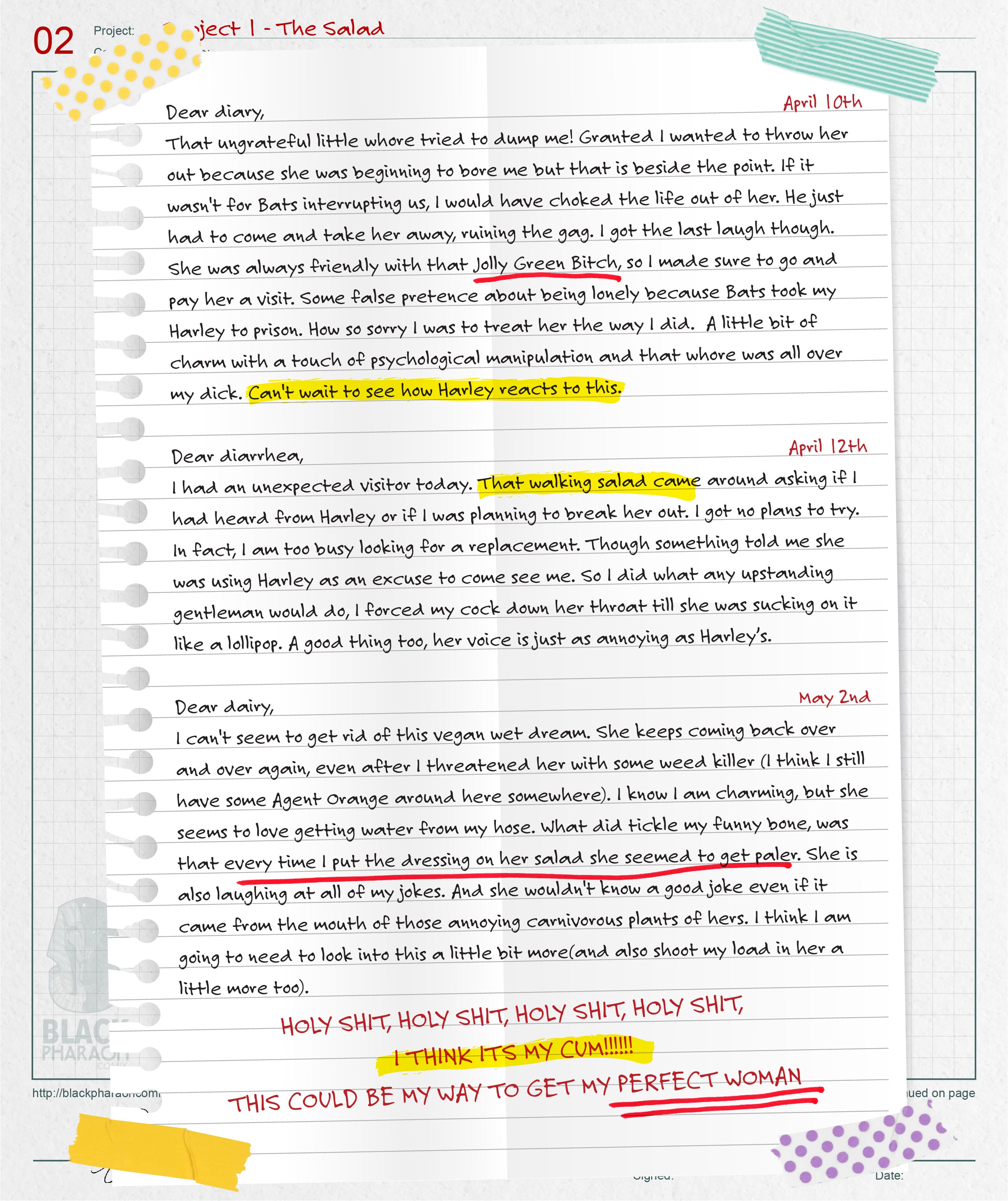 Pages of Mad Obsession page 4