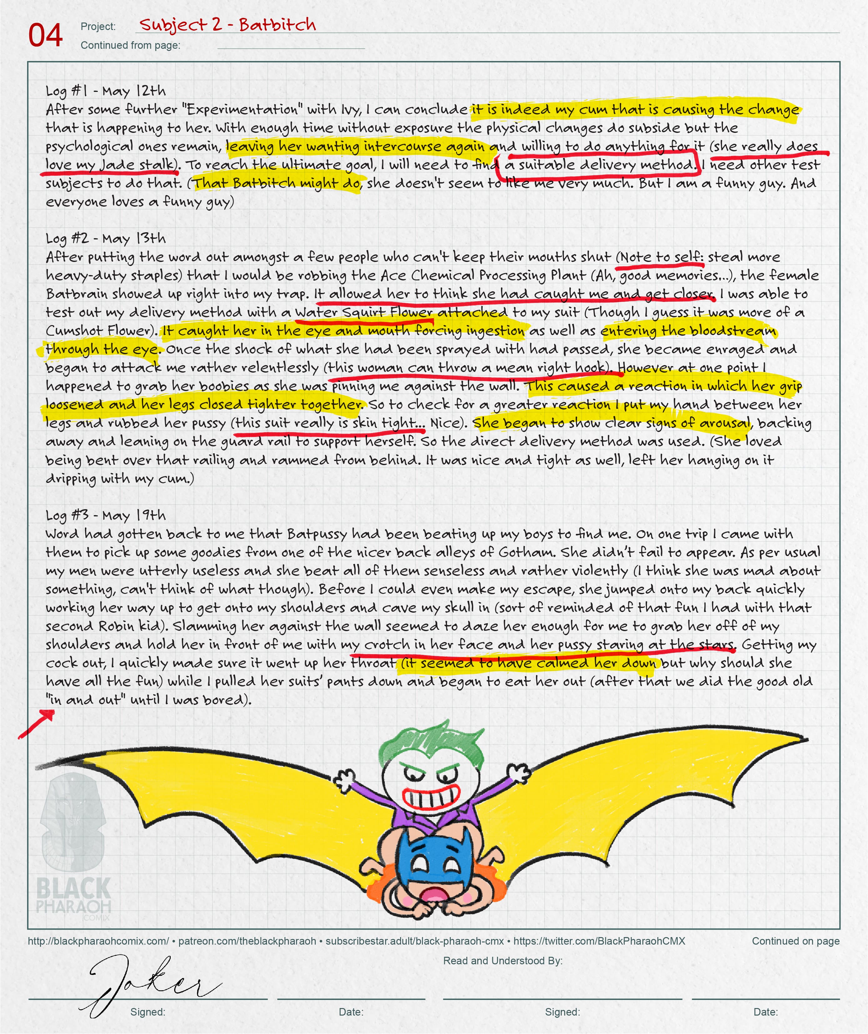 Pages of Mad Obsession page 6