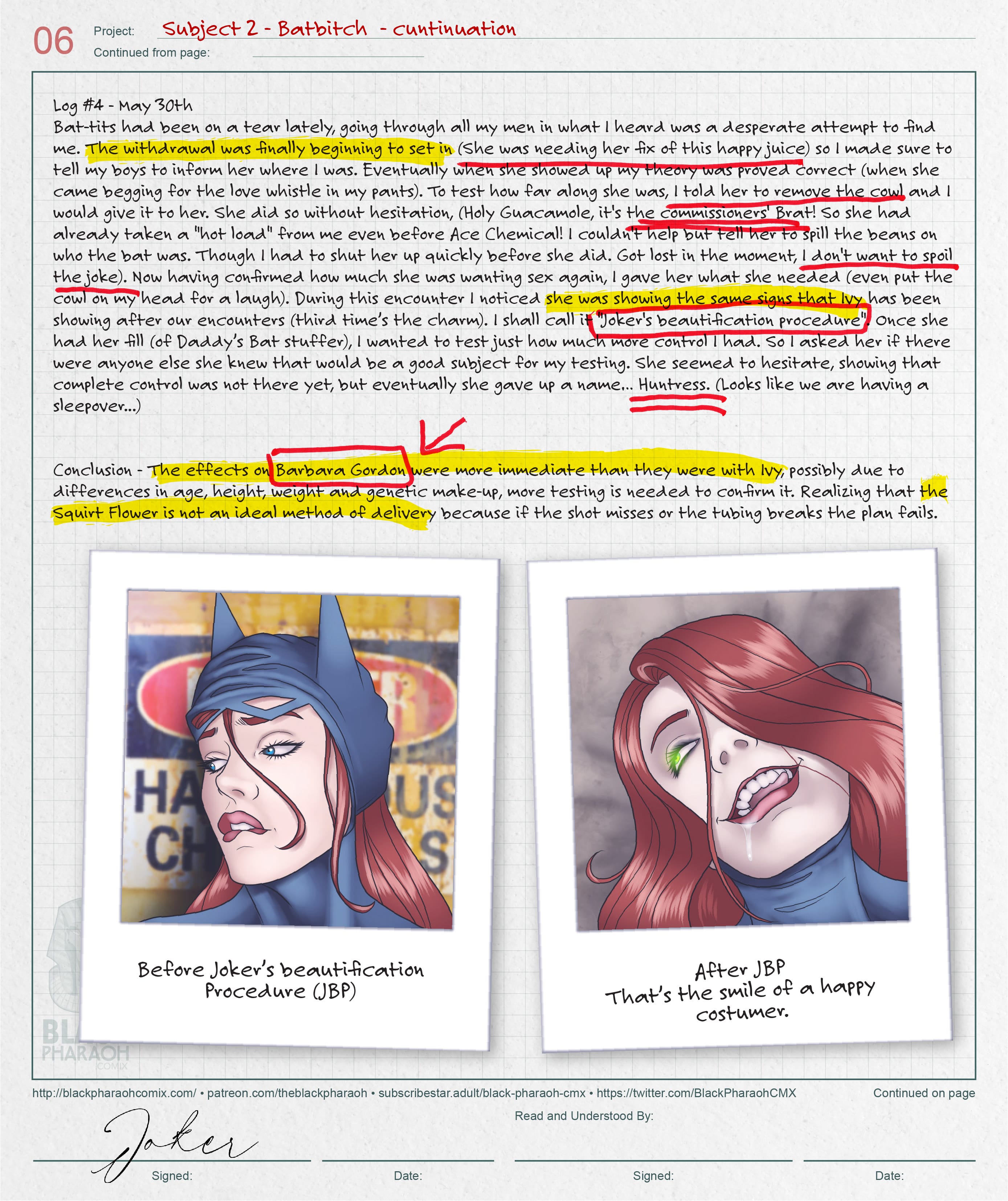 Pages of Mad Obsession page 8
