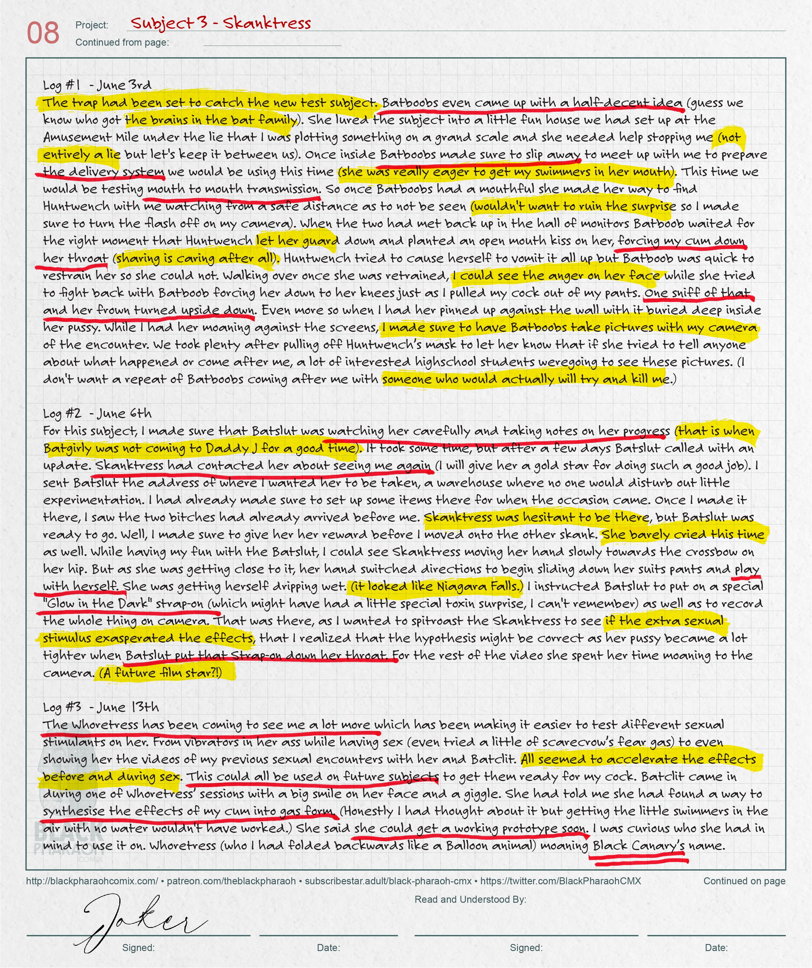 Pages of Mad Obsession page 10