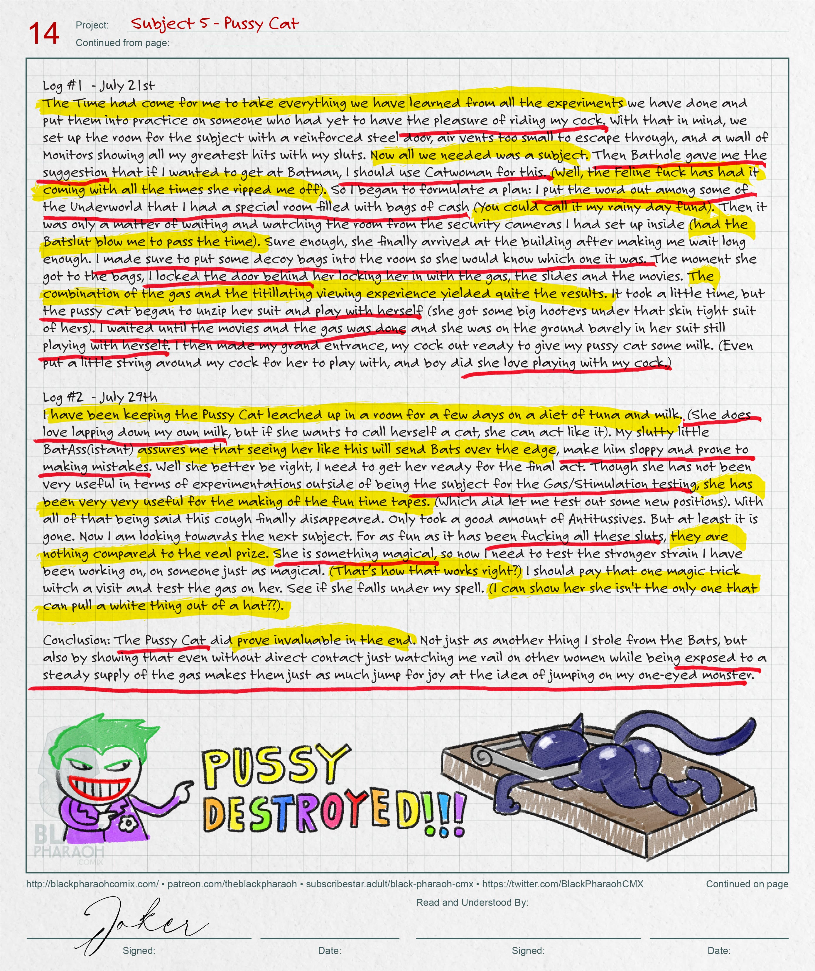 Pages of Mad Obsession page 16