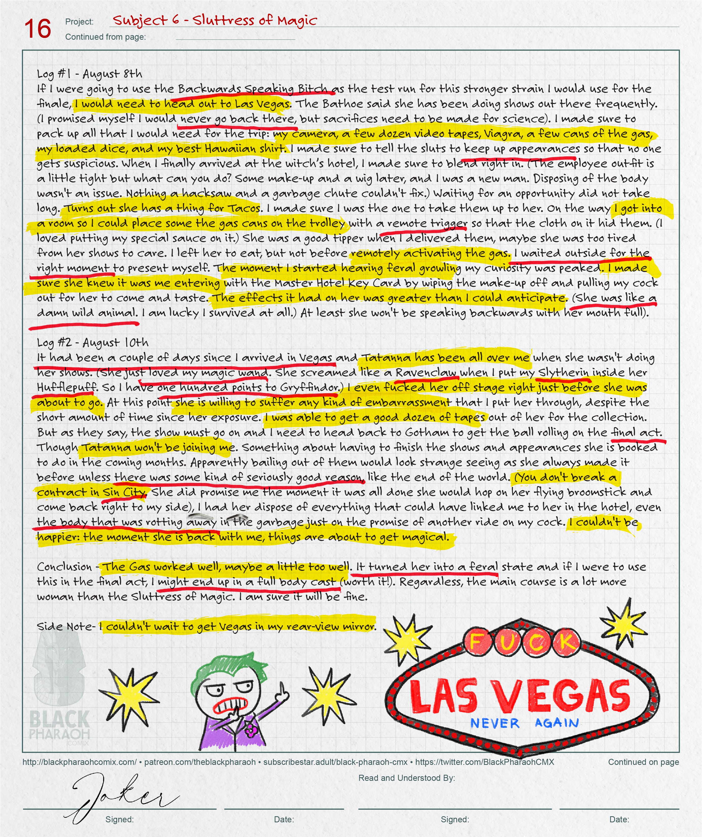 Pages of Mad Obsession page 18
