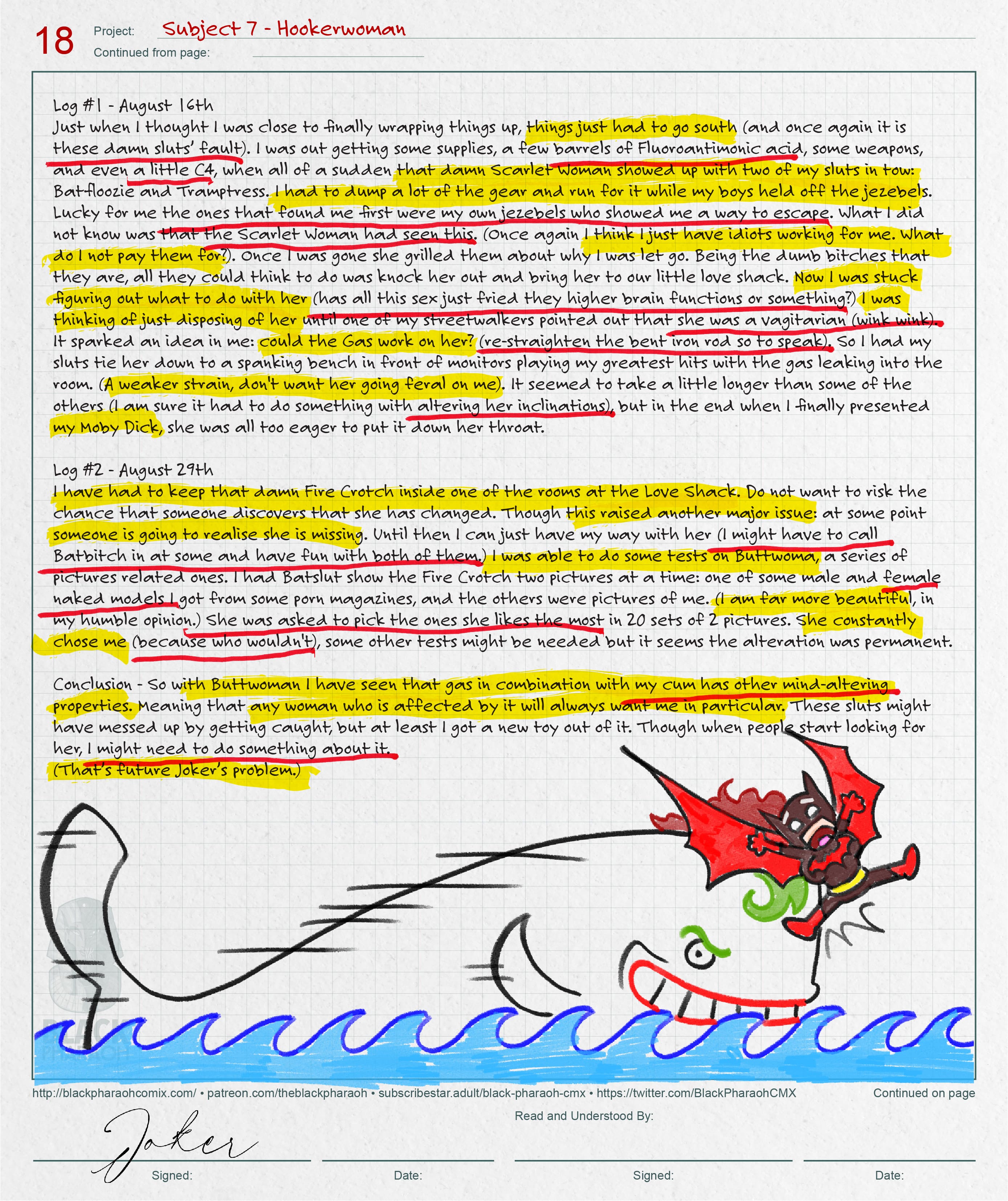 Pages of Mad Obsession page 20