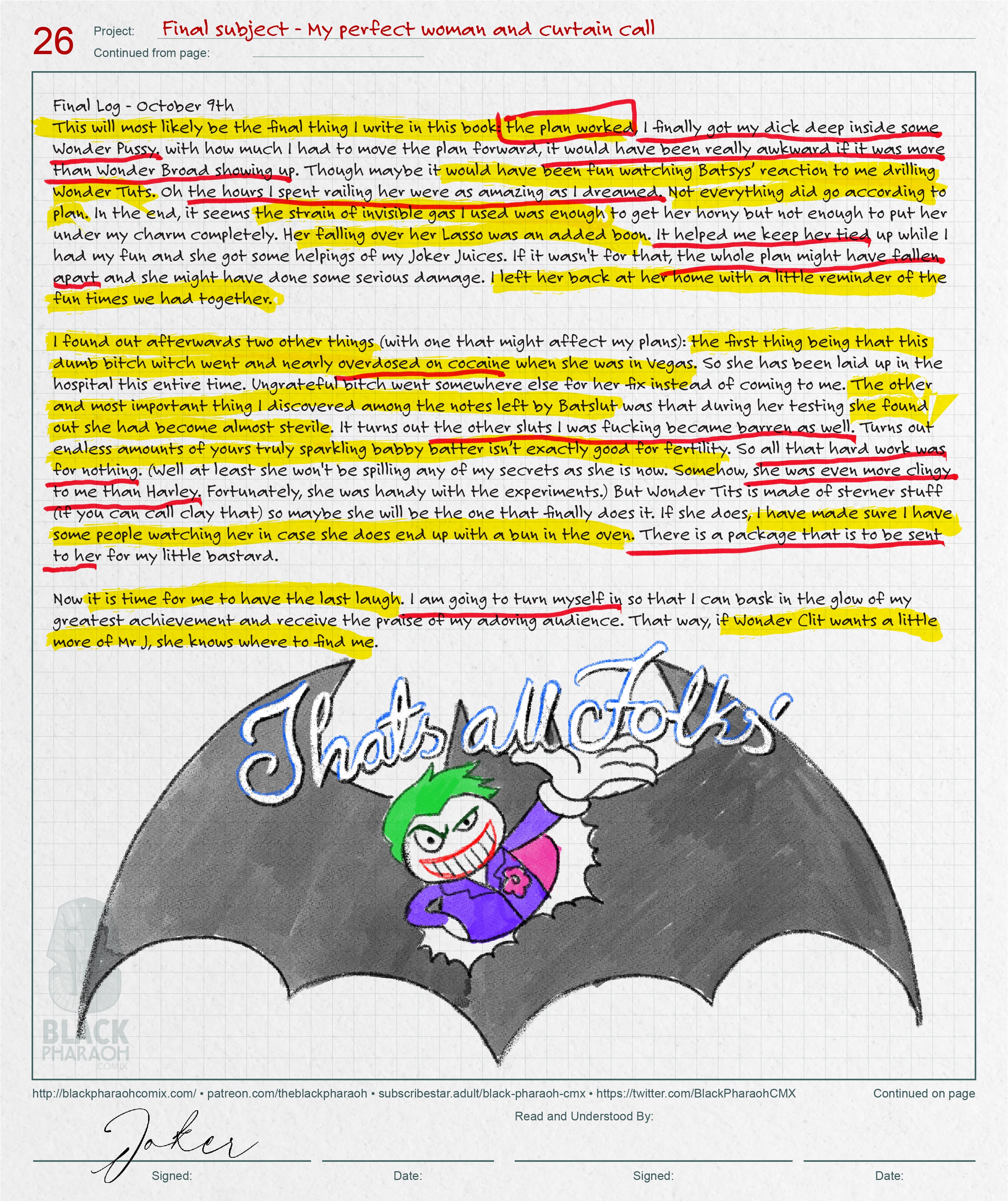 Pages of Mad Obsession page 28