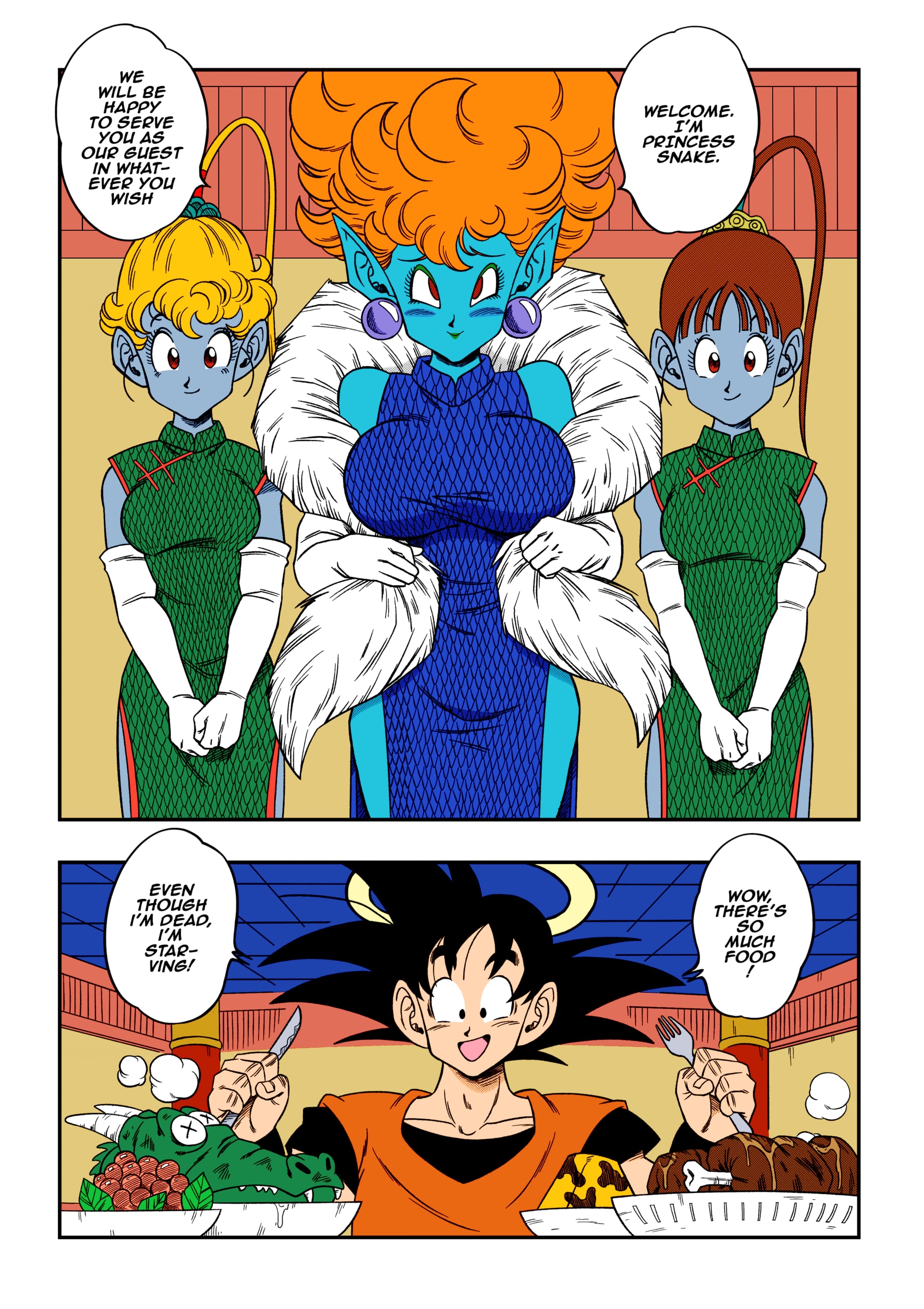 Paradise or Hell?! Snake Princess’s Hospitality page 4
