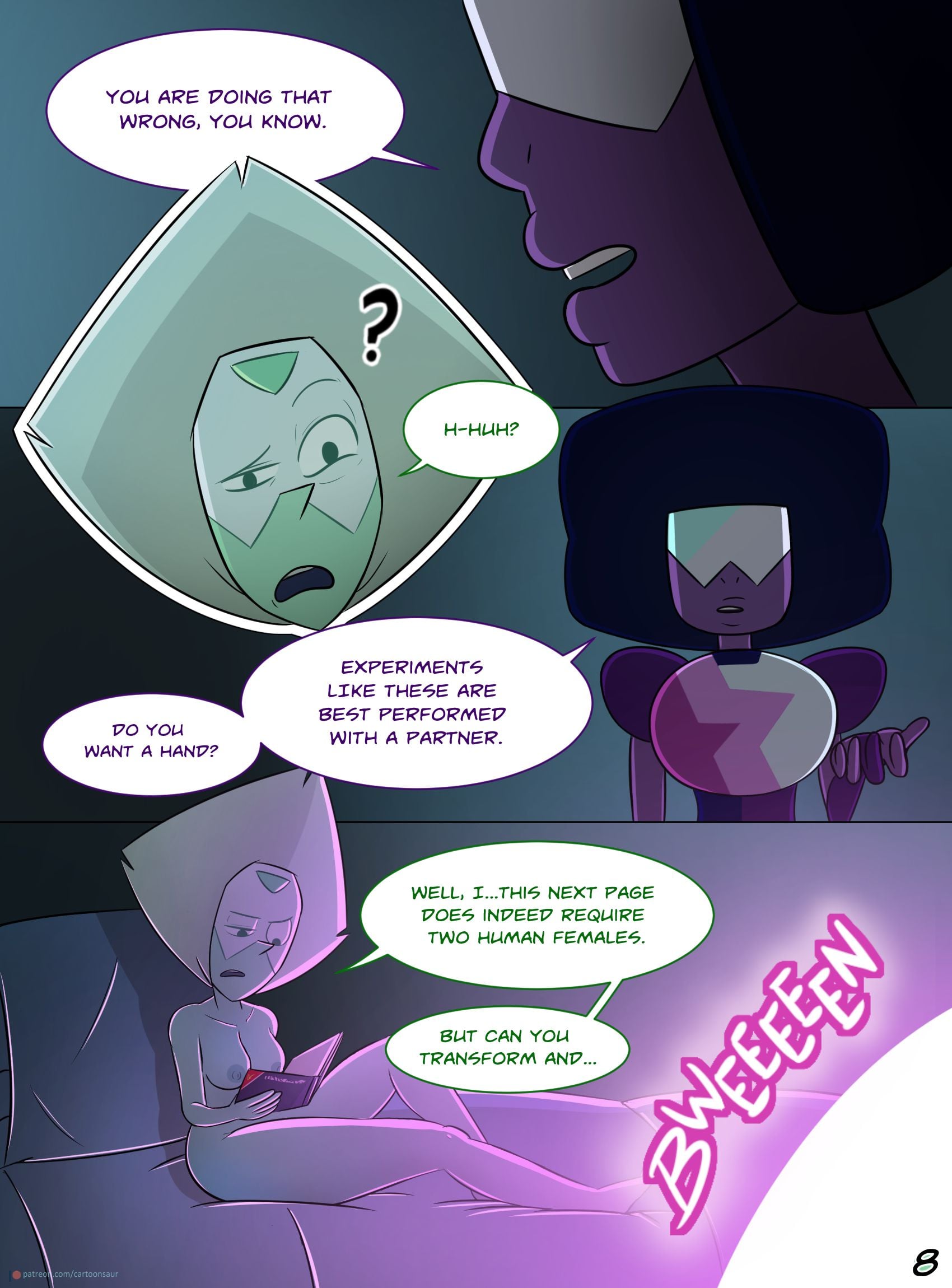 Peridot ‘Experiments’ page 9