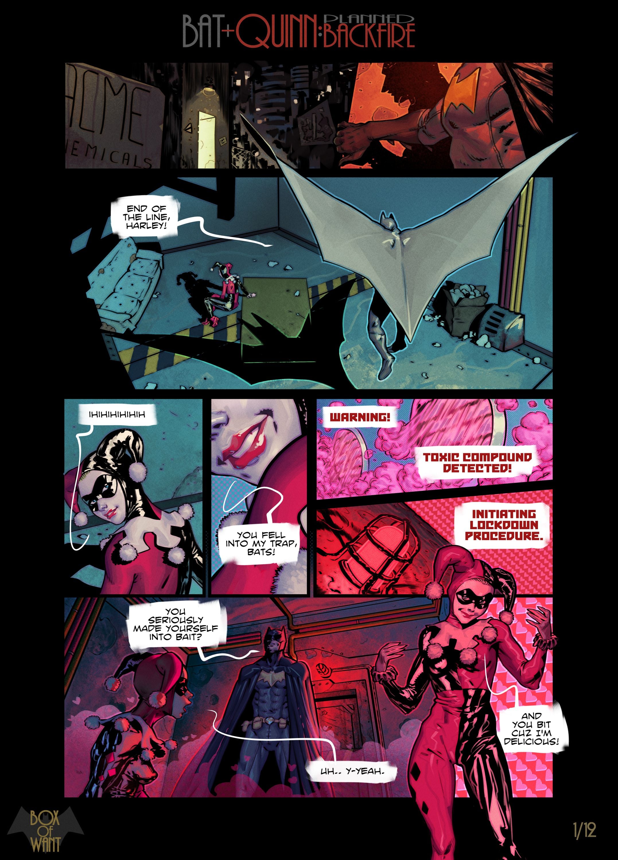 Planned Backfire page 1