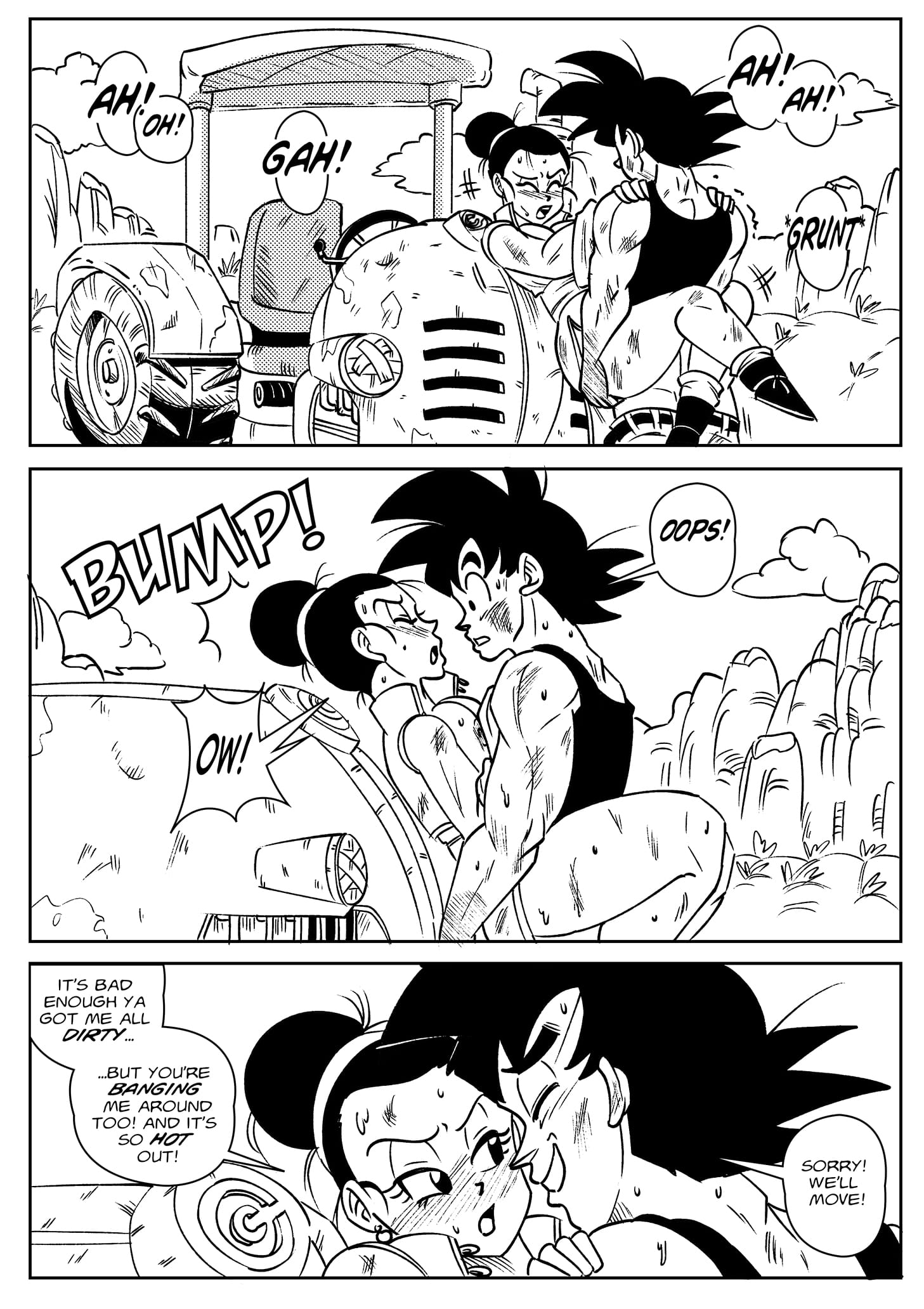 Plowing the fields page 2