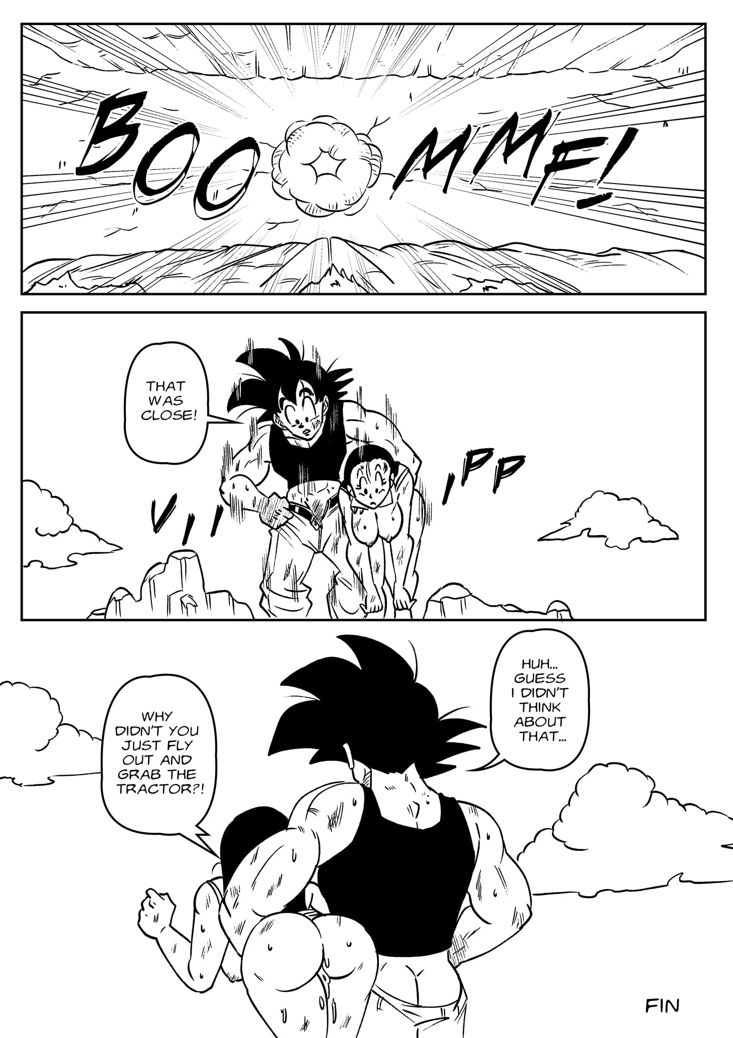 Plowing the fields page 6